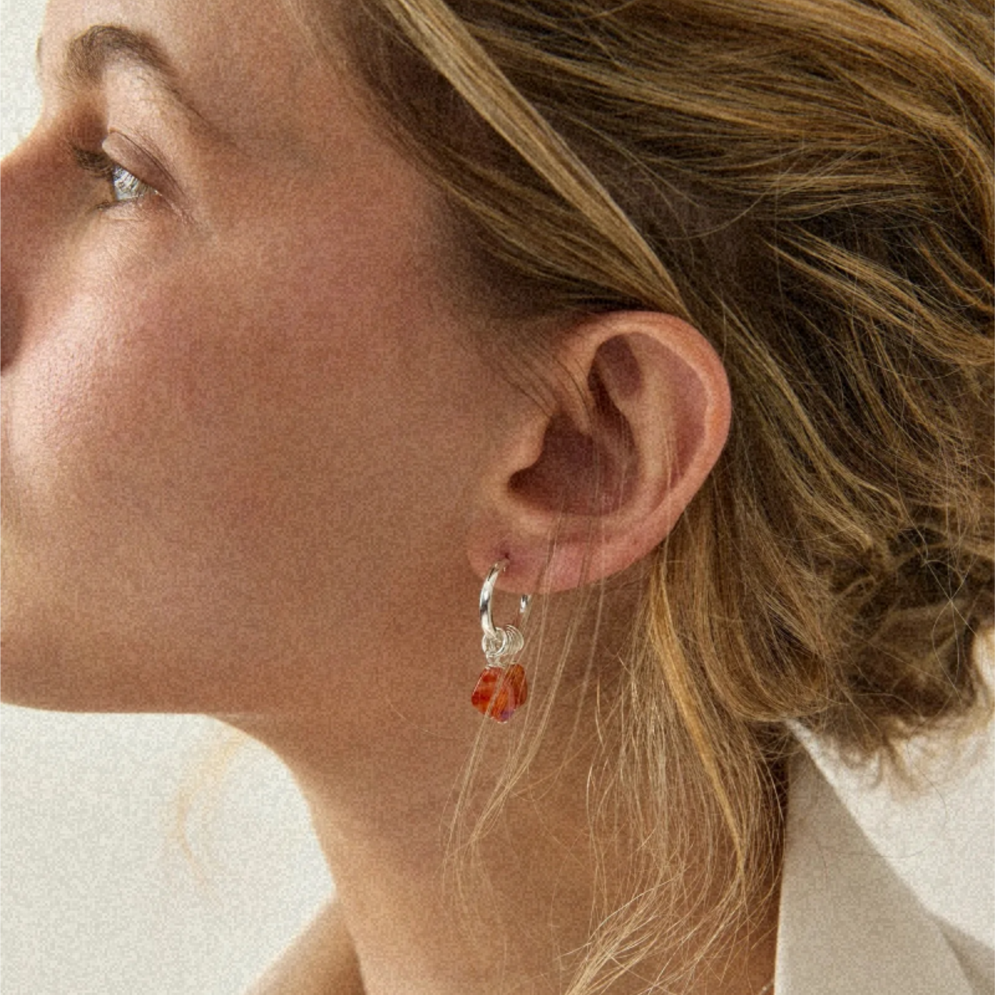SUN SILVER EARRINGS