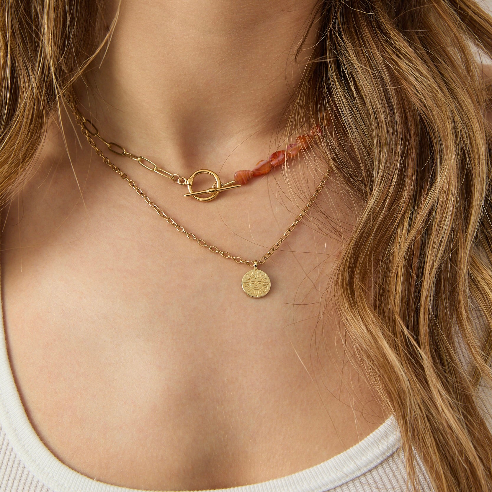 TAMAR GOLD NECKLACE