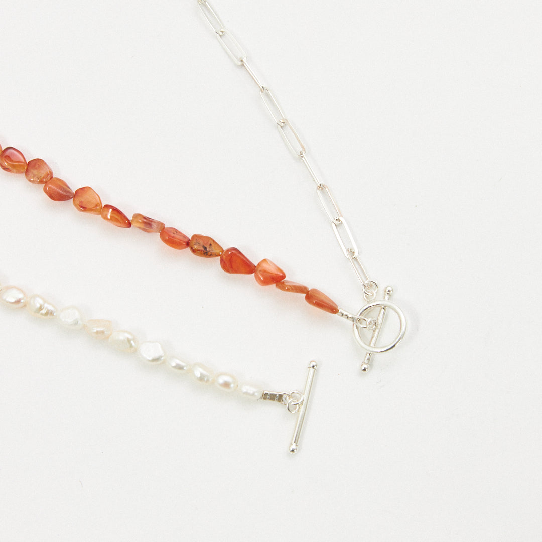 TAMAR SILVER NECKLACE