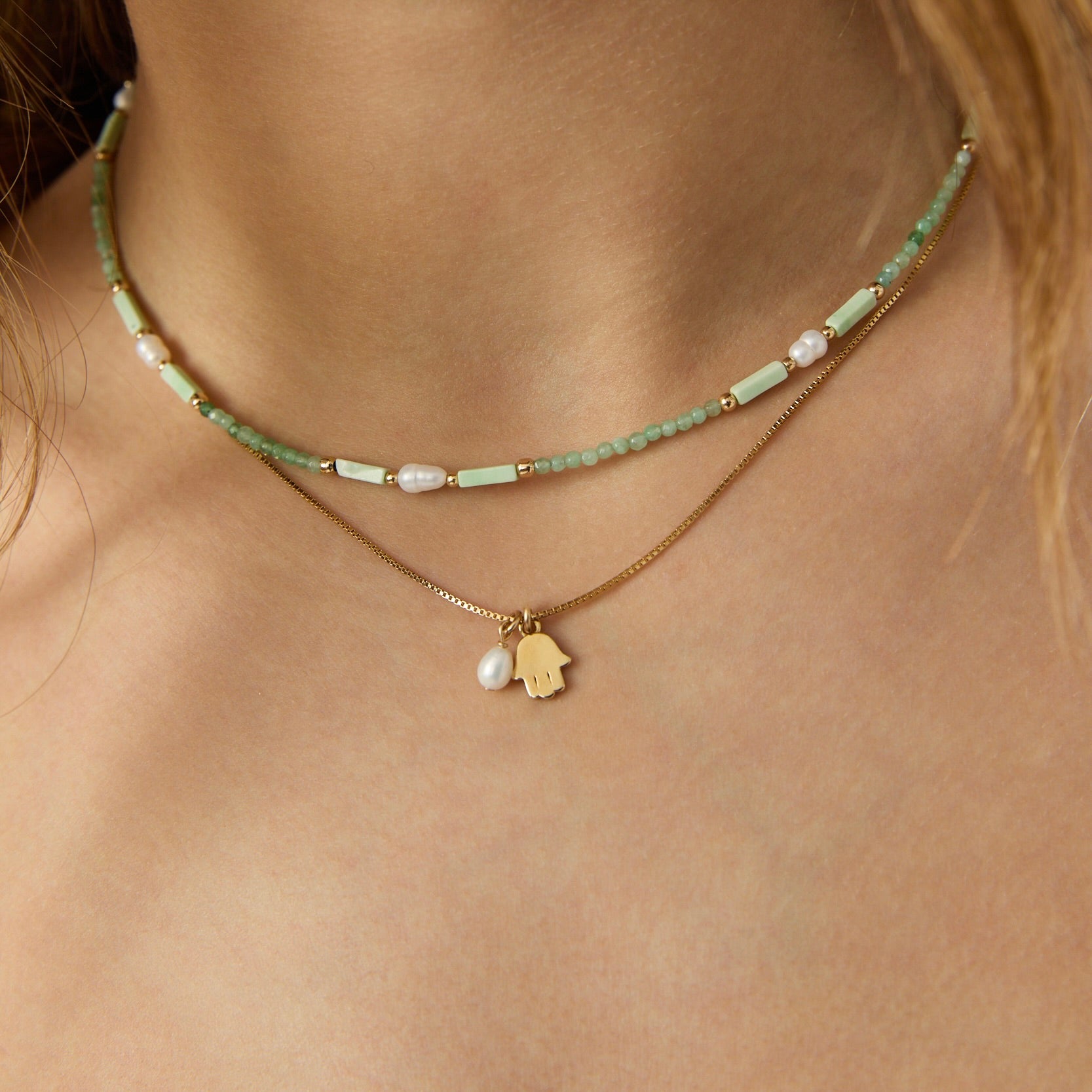 MAAYAN GOLD NECKLACE
