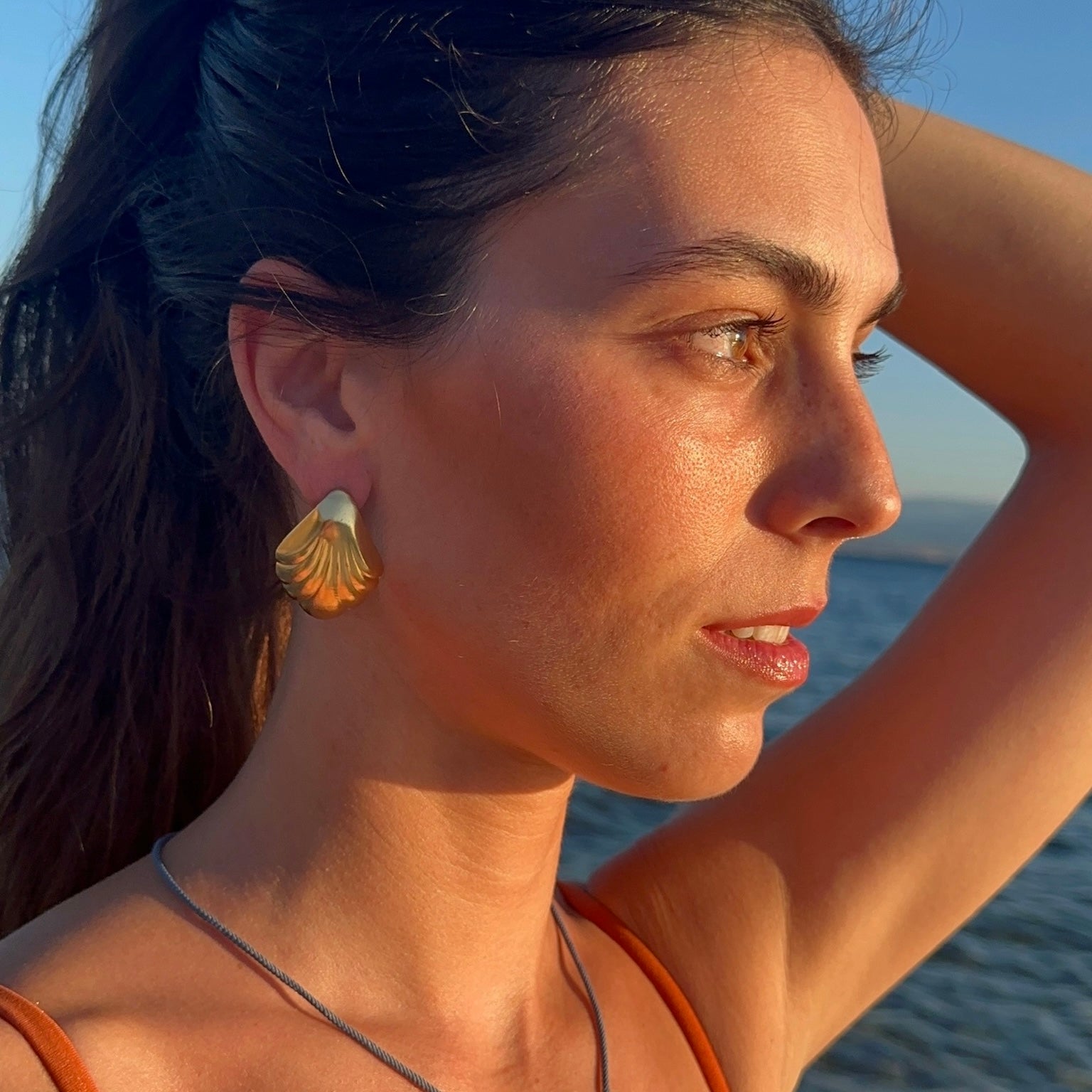 SIRENA GOLD EARRINGS