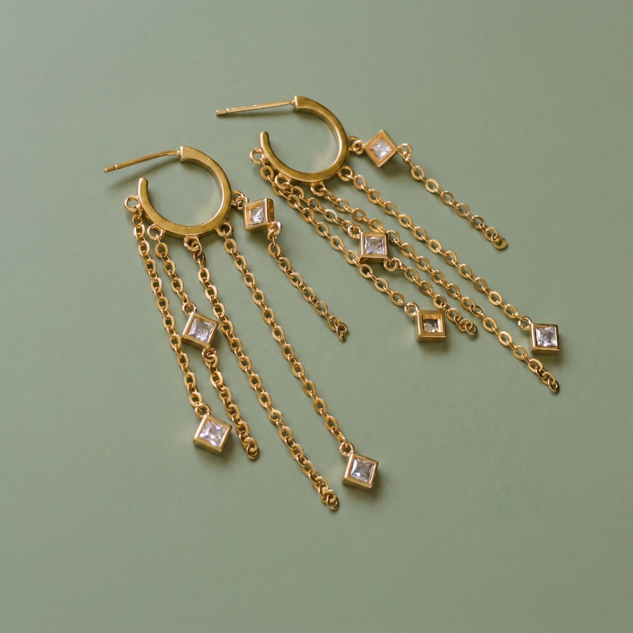 DELPHI GOLD EARRINGS