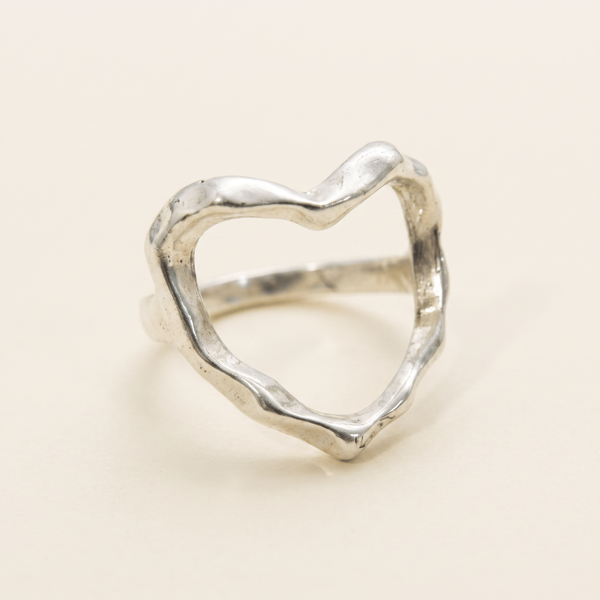 LOVE SILVER RING