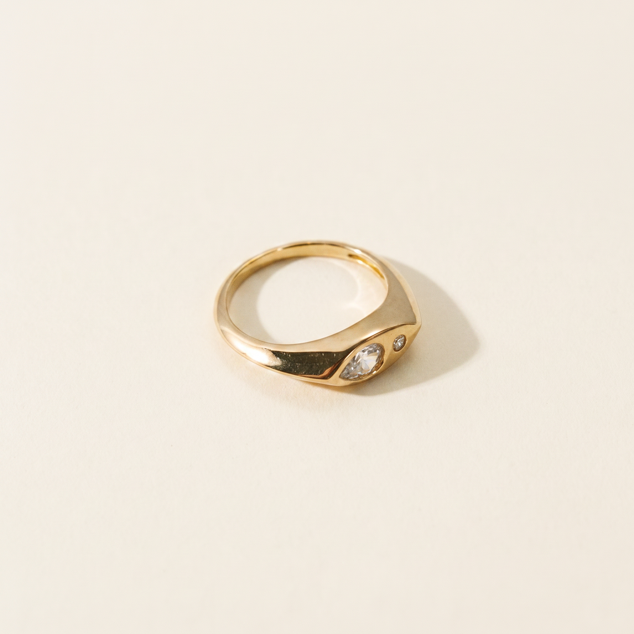 MICHELLE GOLD RING