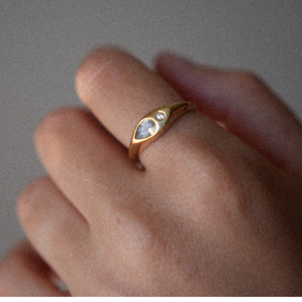 MICHELLE GOLD RING