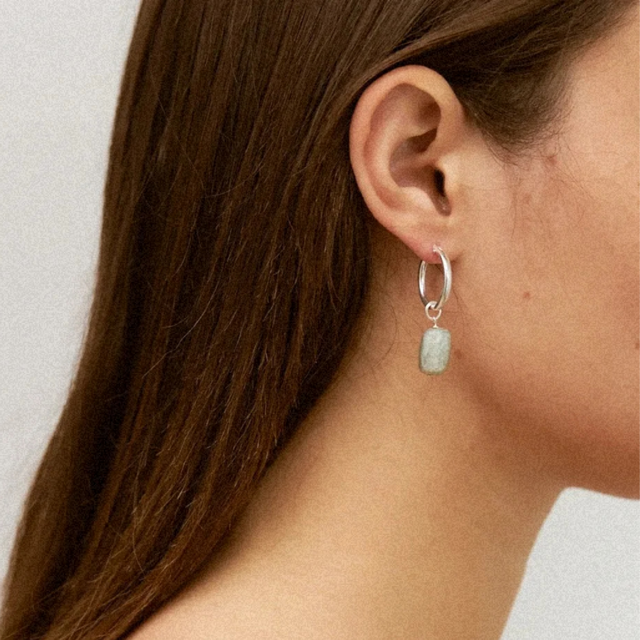 SHANI SILVER HOOPS