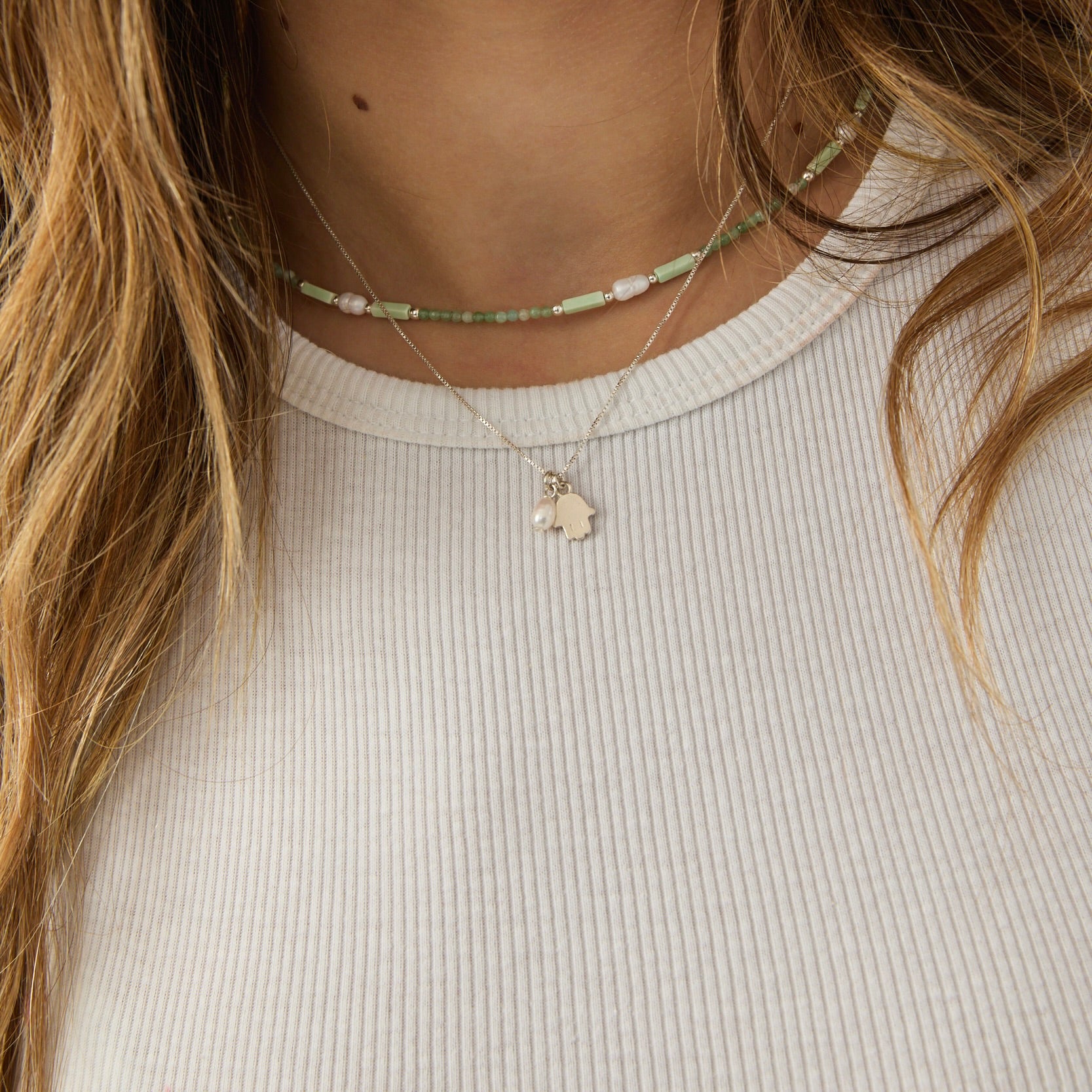 MAAYAN SILVER NECKLACE