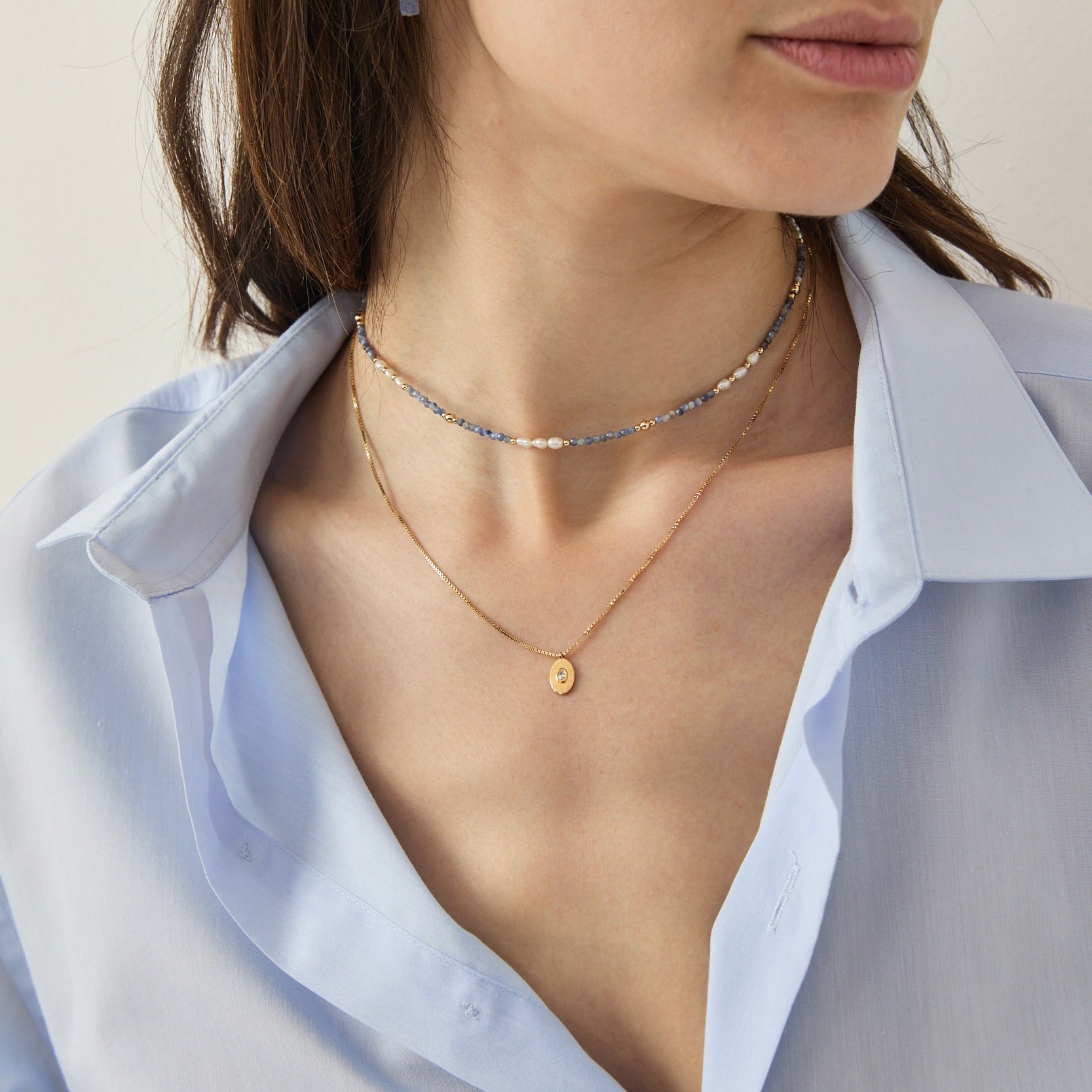 LENI GOLD NECKLACE