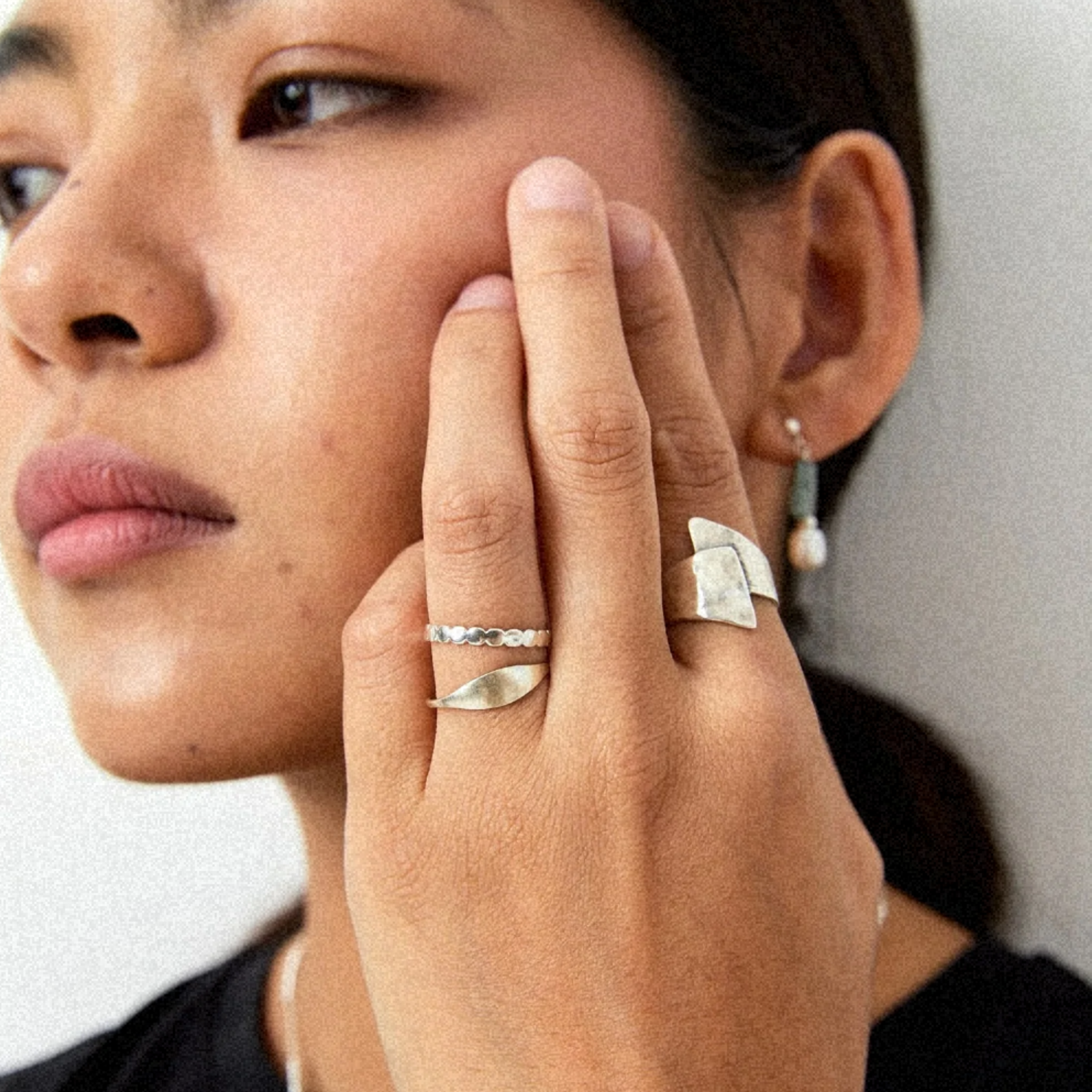 JEAN SILVER RING