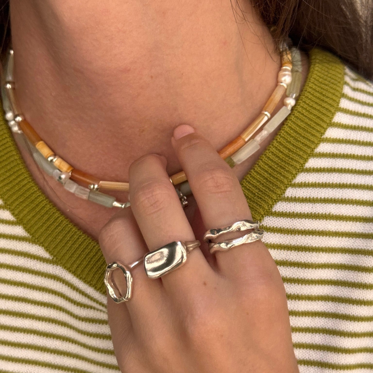 ONDA SILVER RING