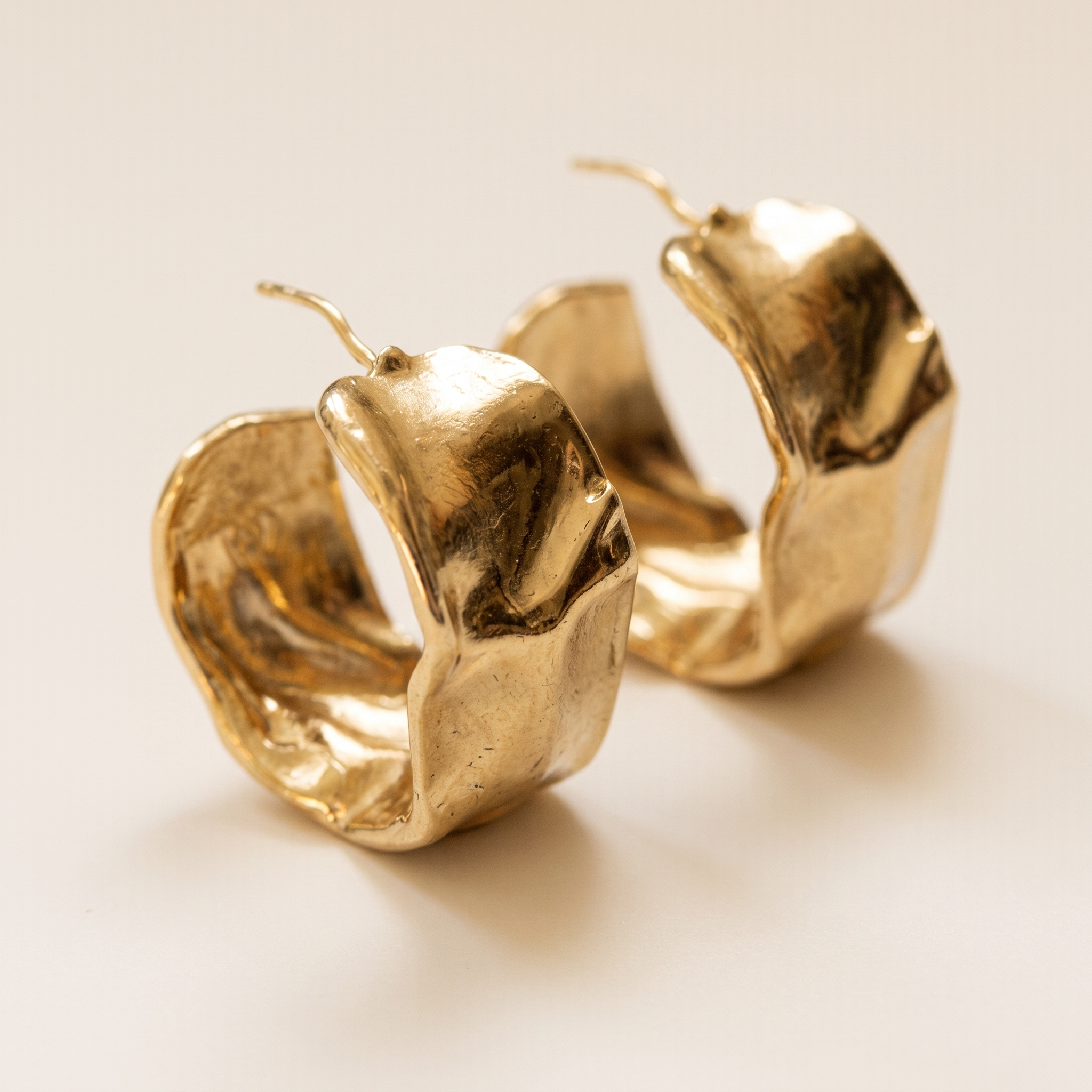 AMIT GOLD EARRINGS
