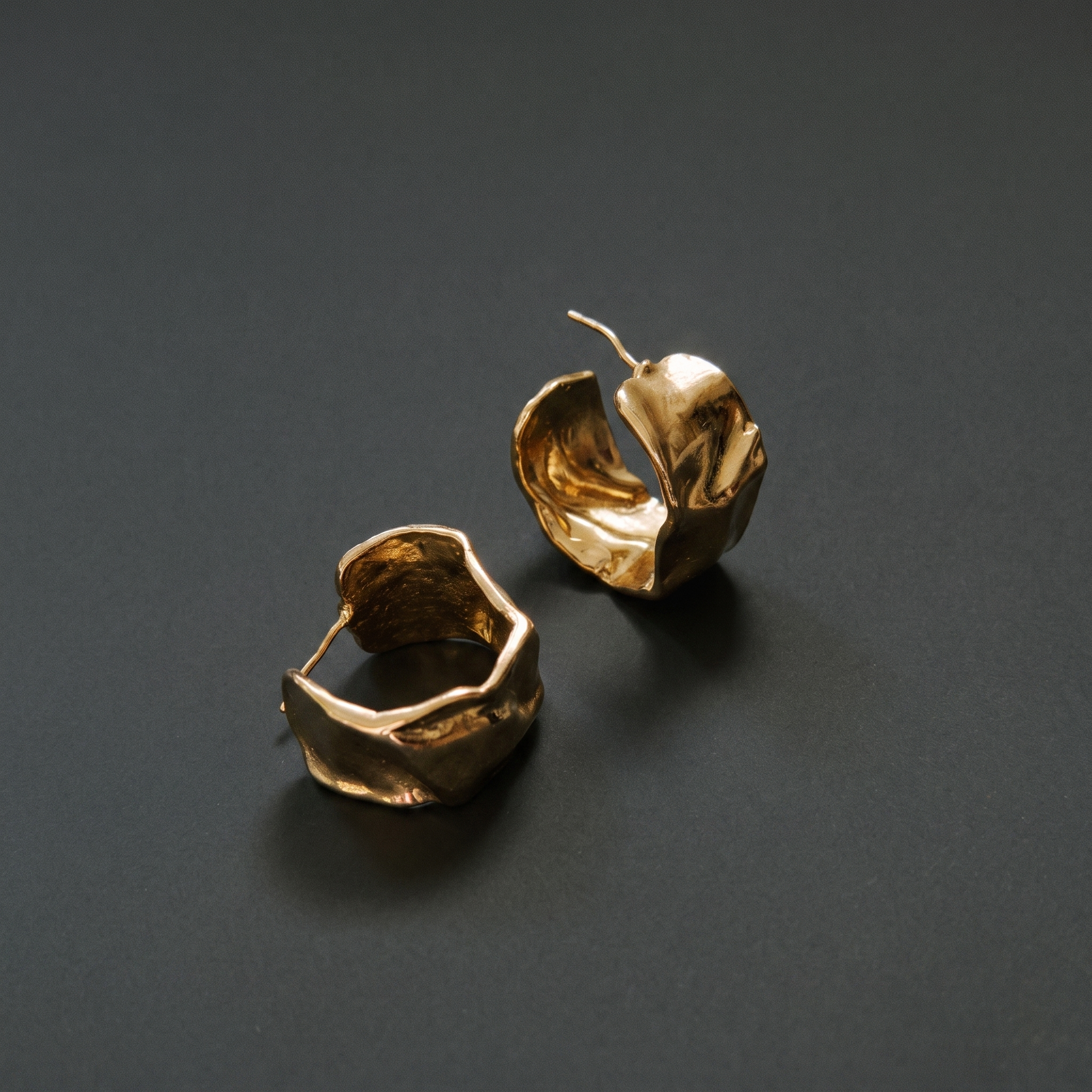AMIT GOLD EARRINGS