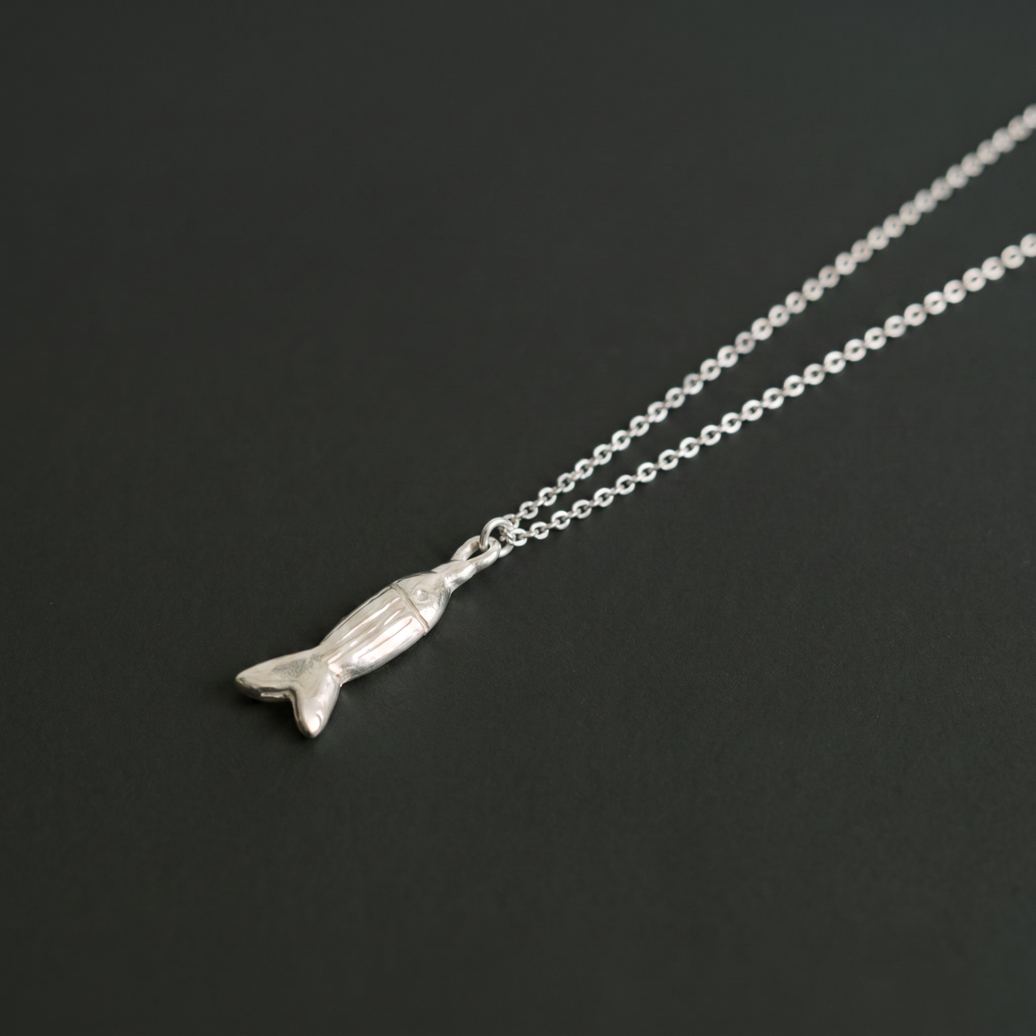 TONNO SILVER NECKLACE