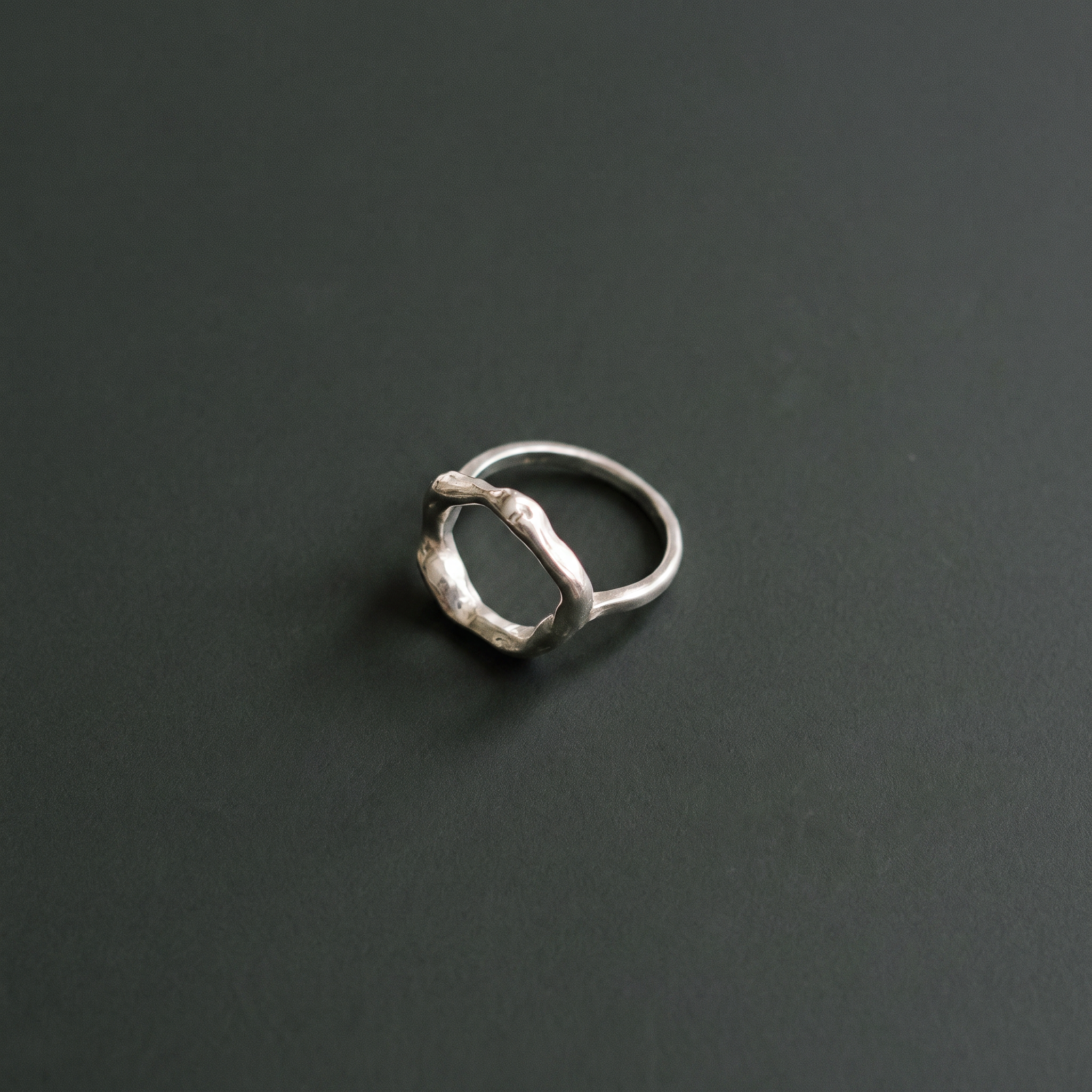LUNA SILVER RING