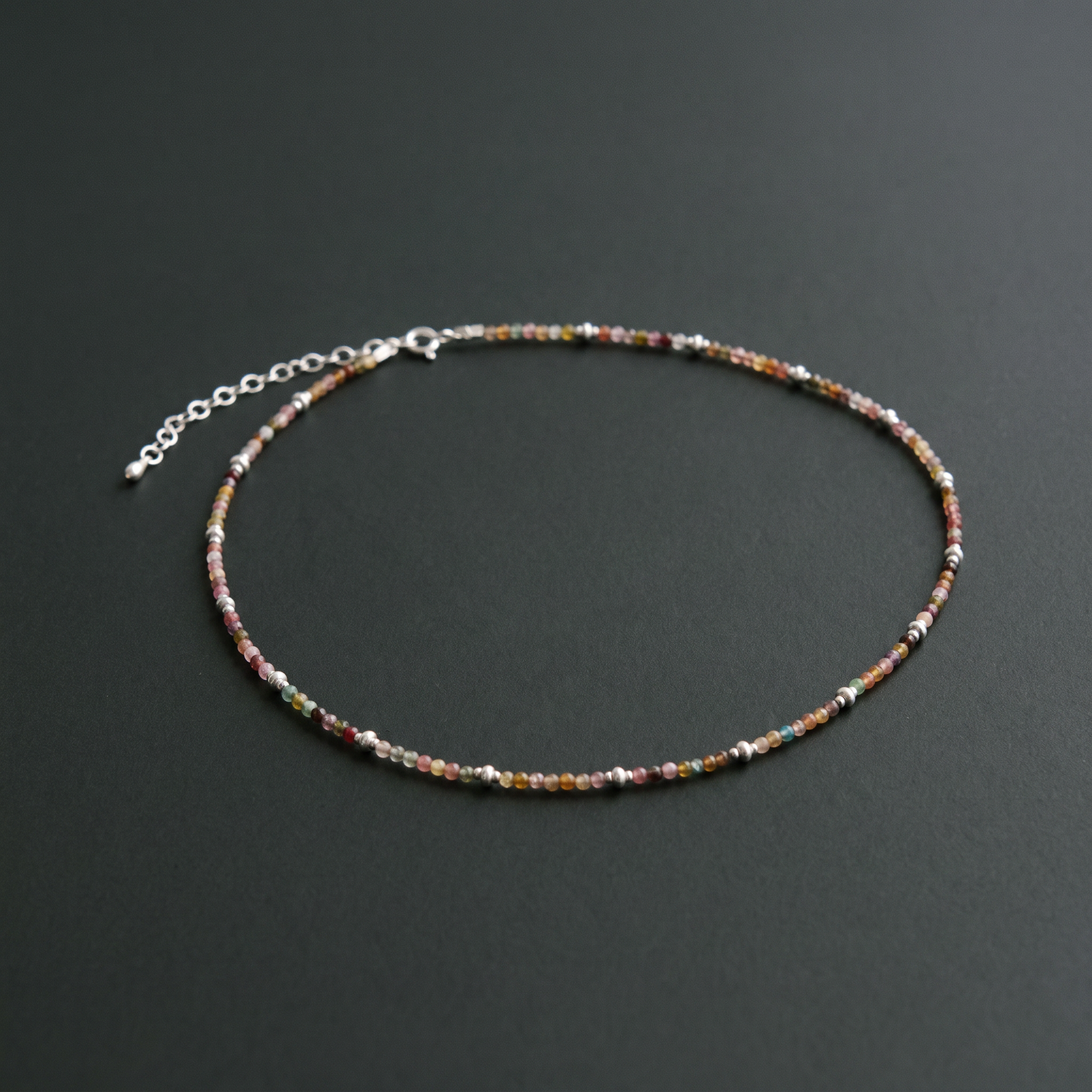 OPAL SILVER NECKLACE