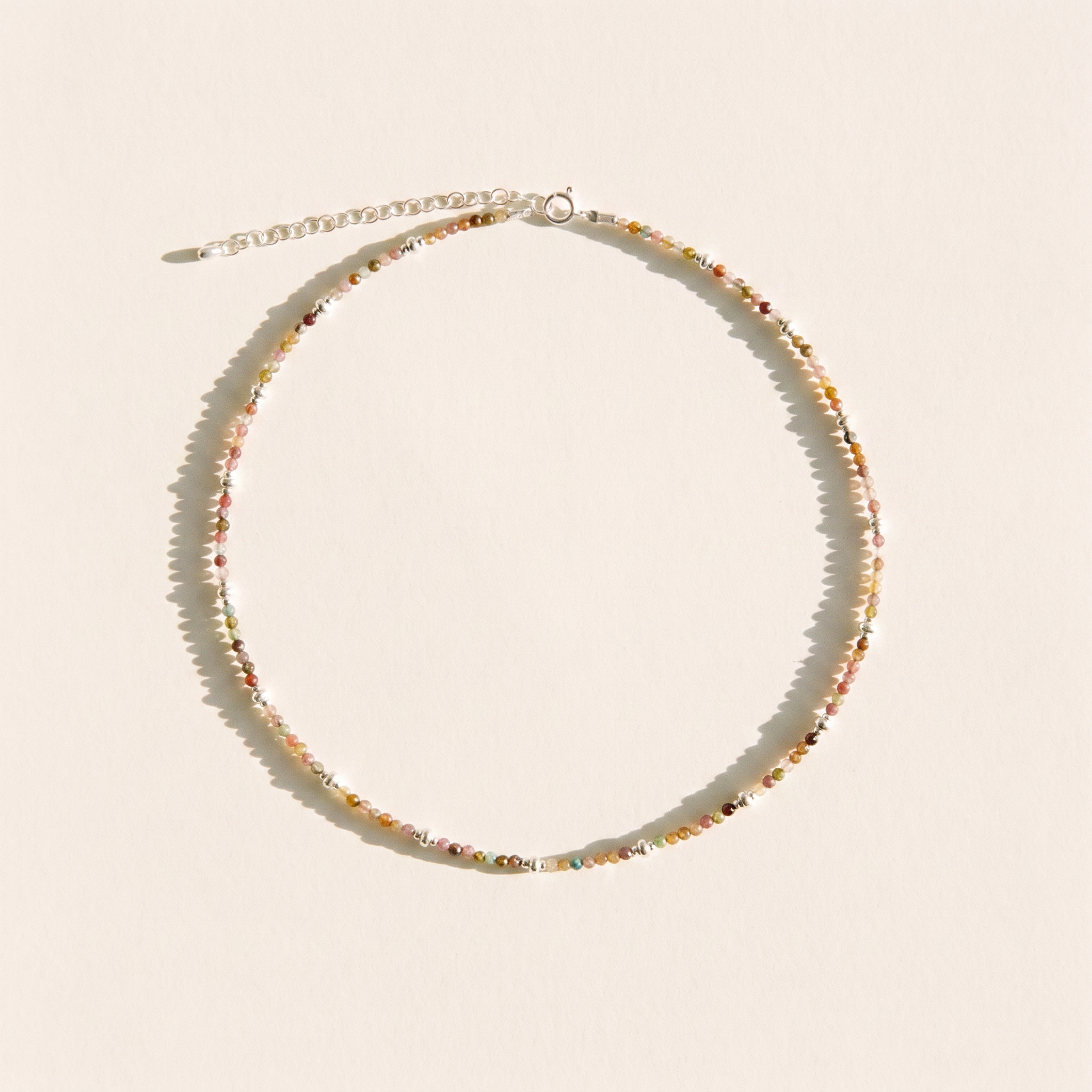 OPAL SILVER NECKLACE