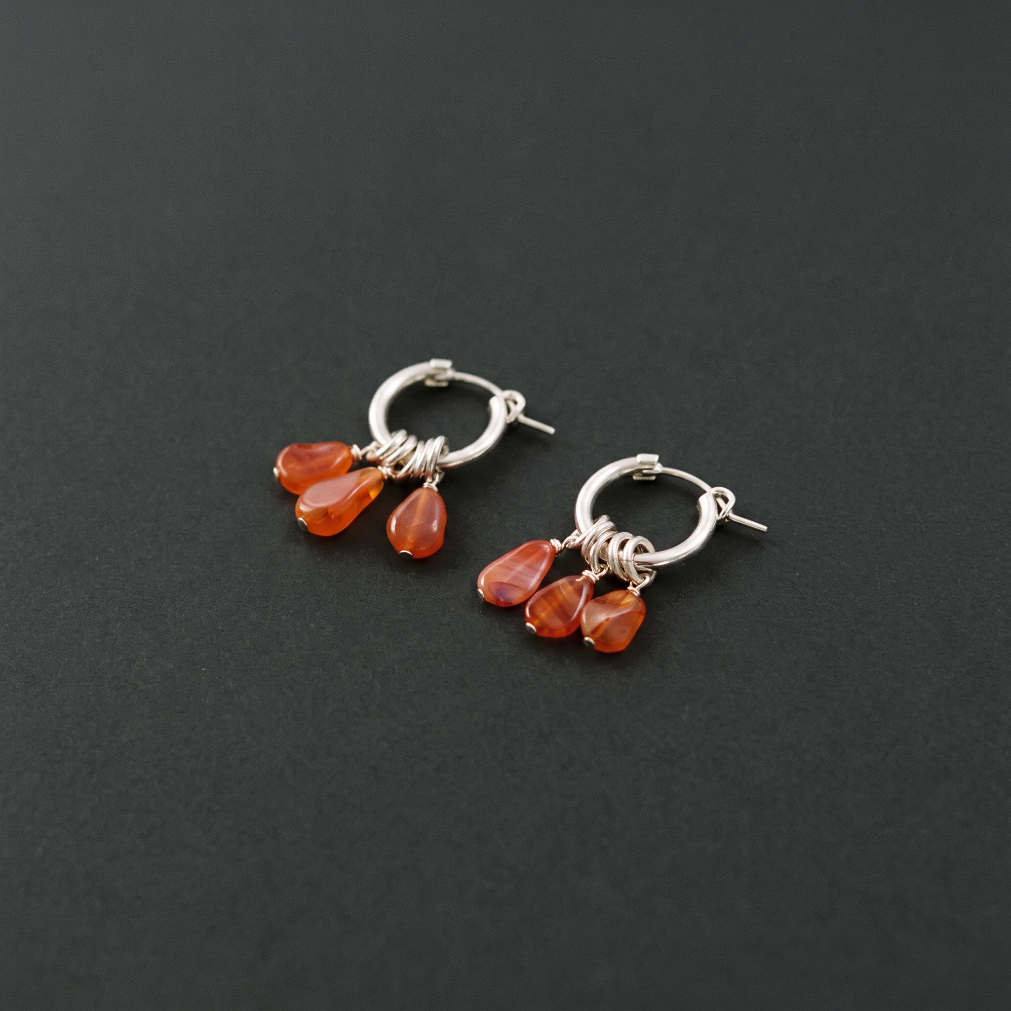 SUN SILVER EARRINGS