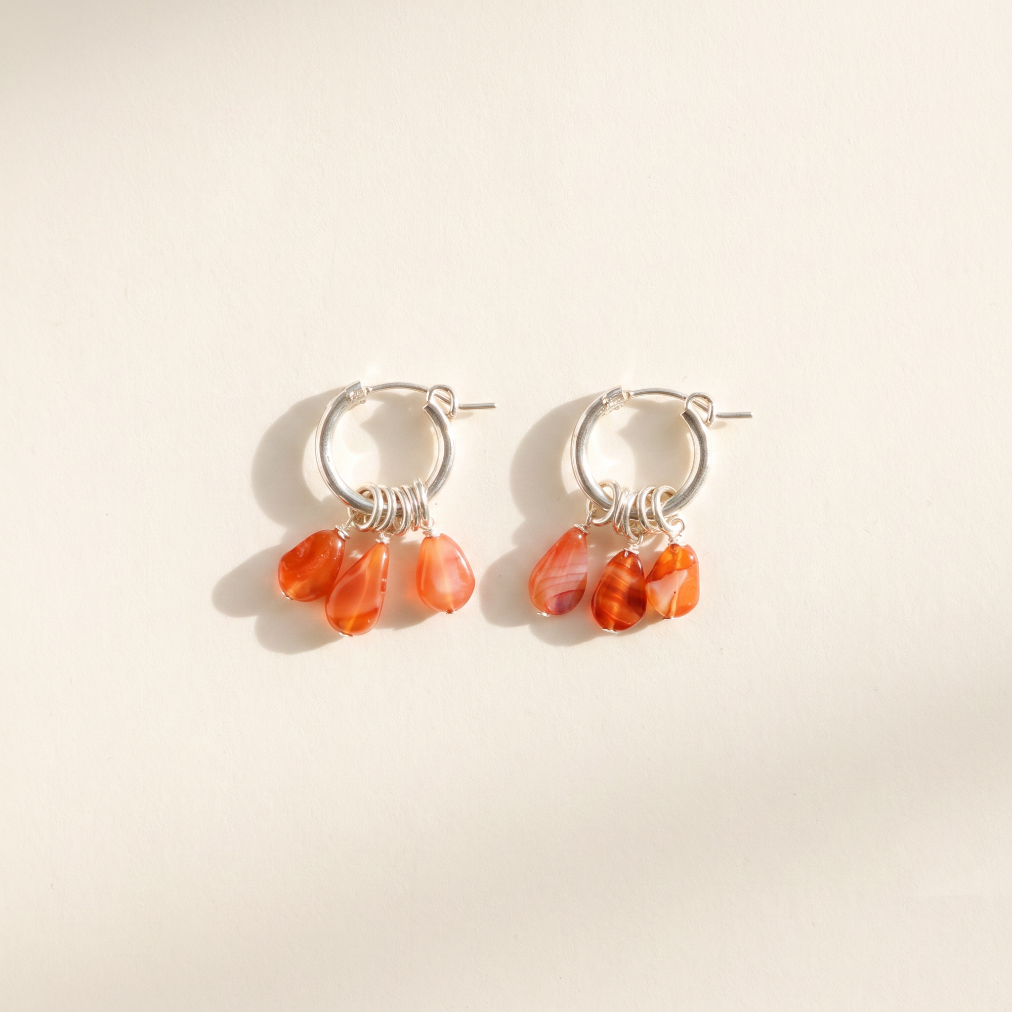 SUN SILVER EARRINGS