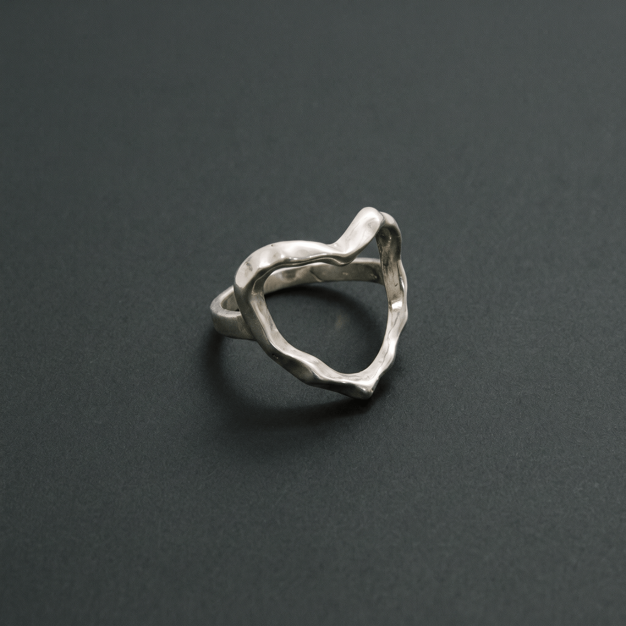 LOVE SILVER RING
