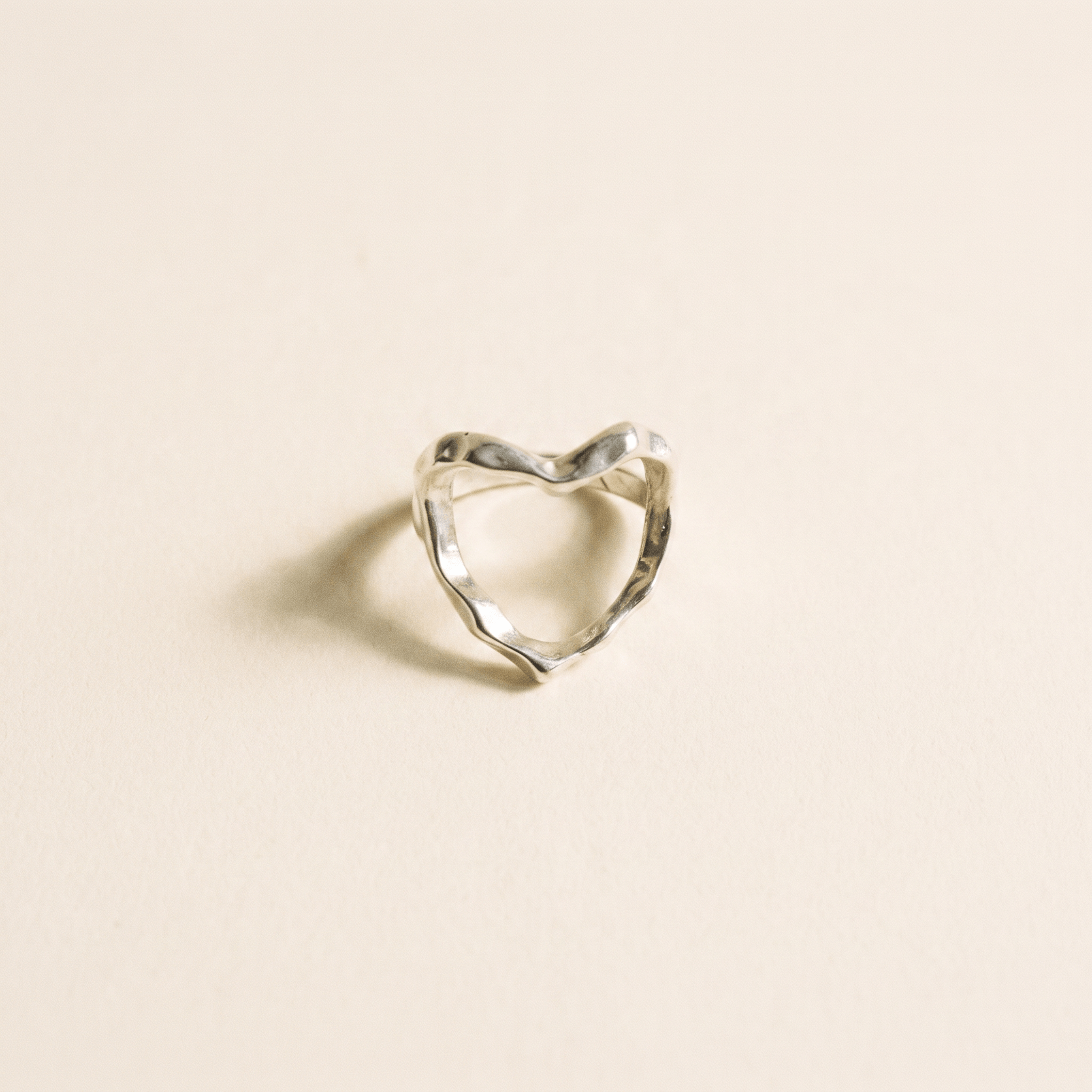 LOVE SILVER RING