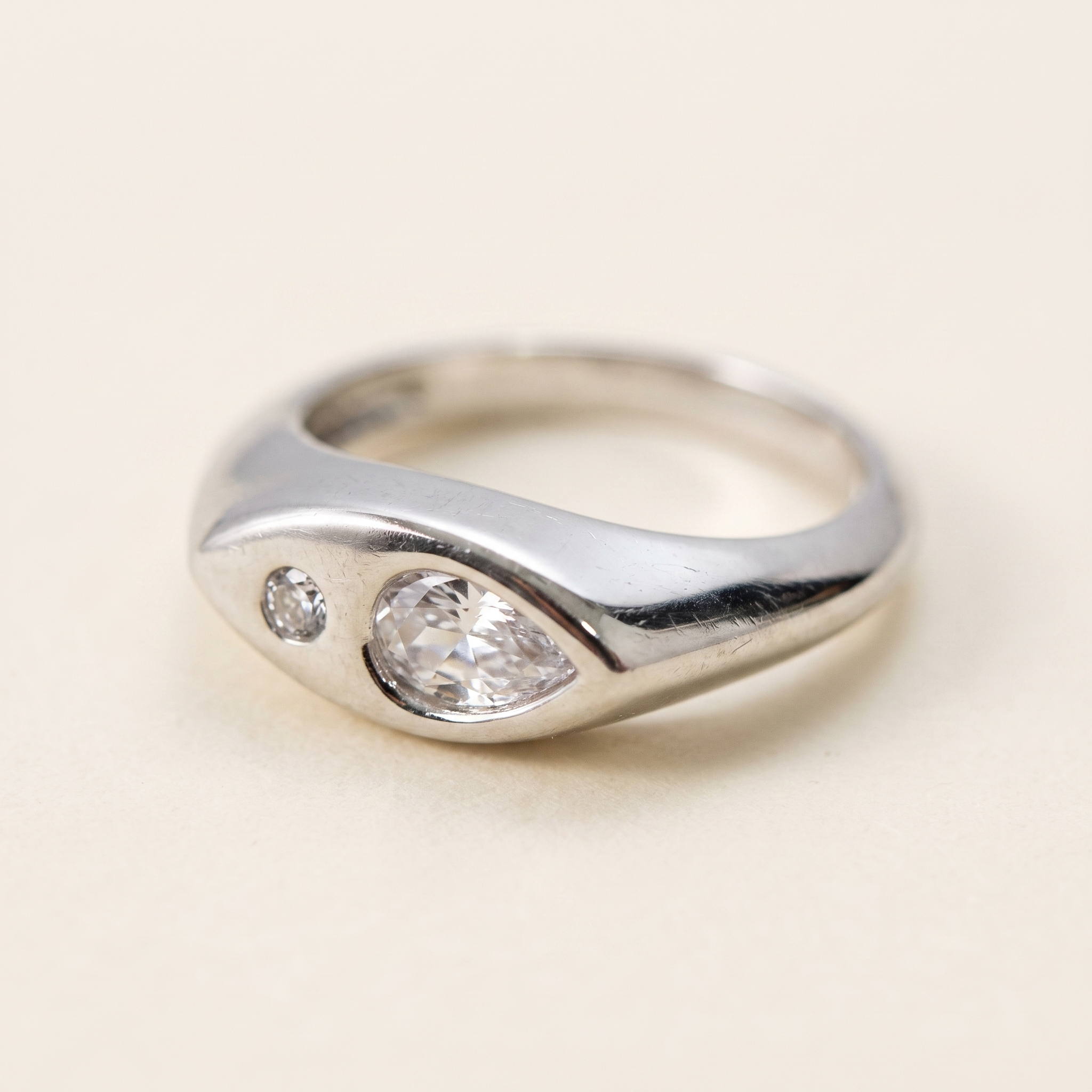 MICHELLE SILVER RING