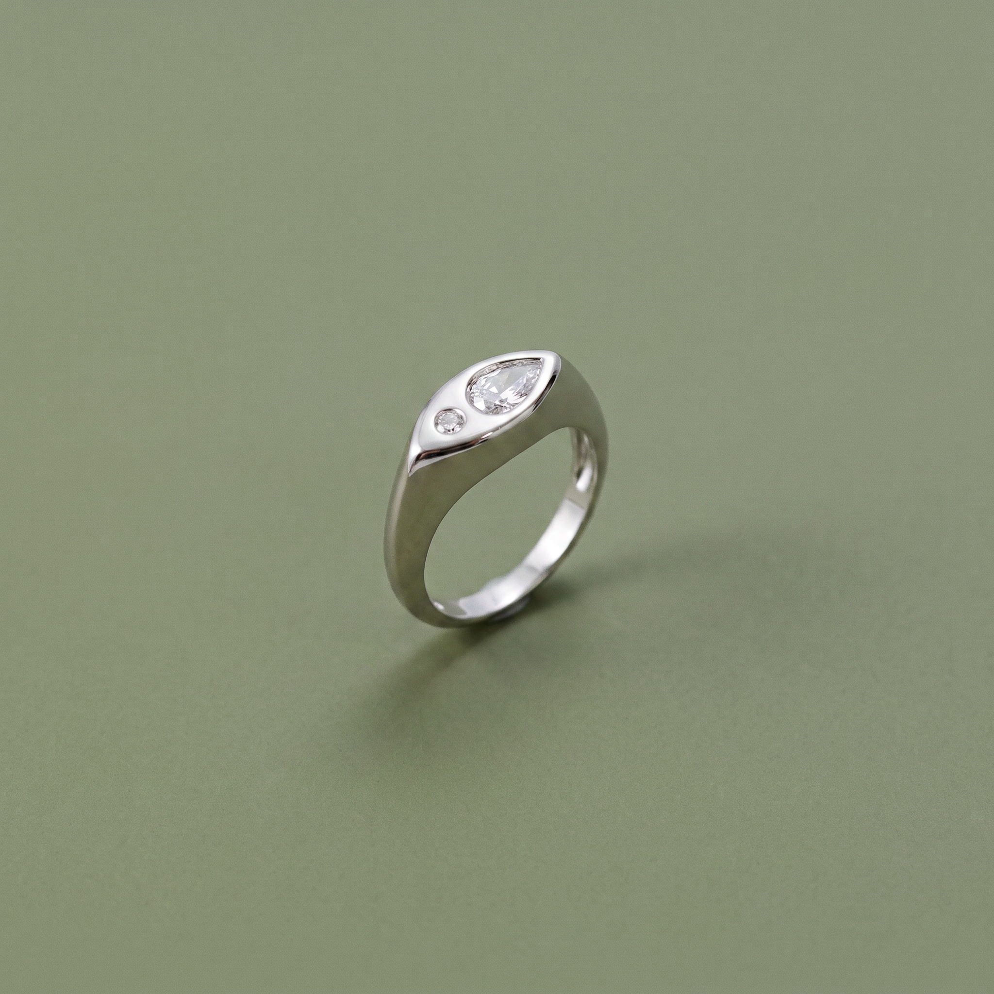 MICHELLE SILVER RING
