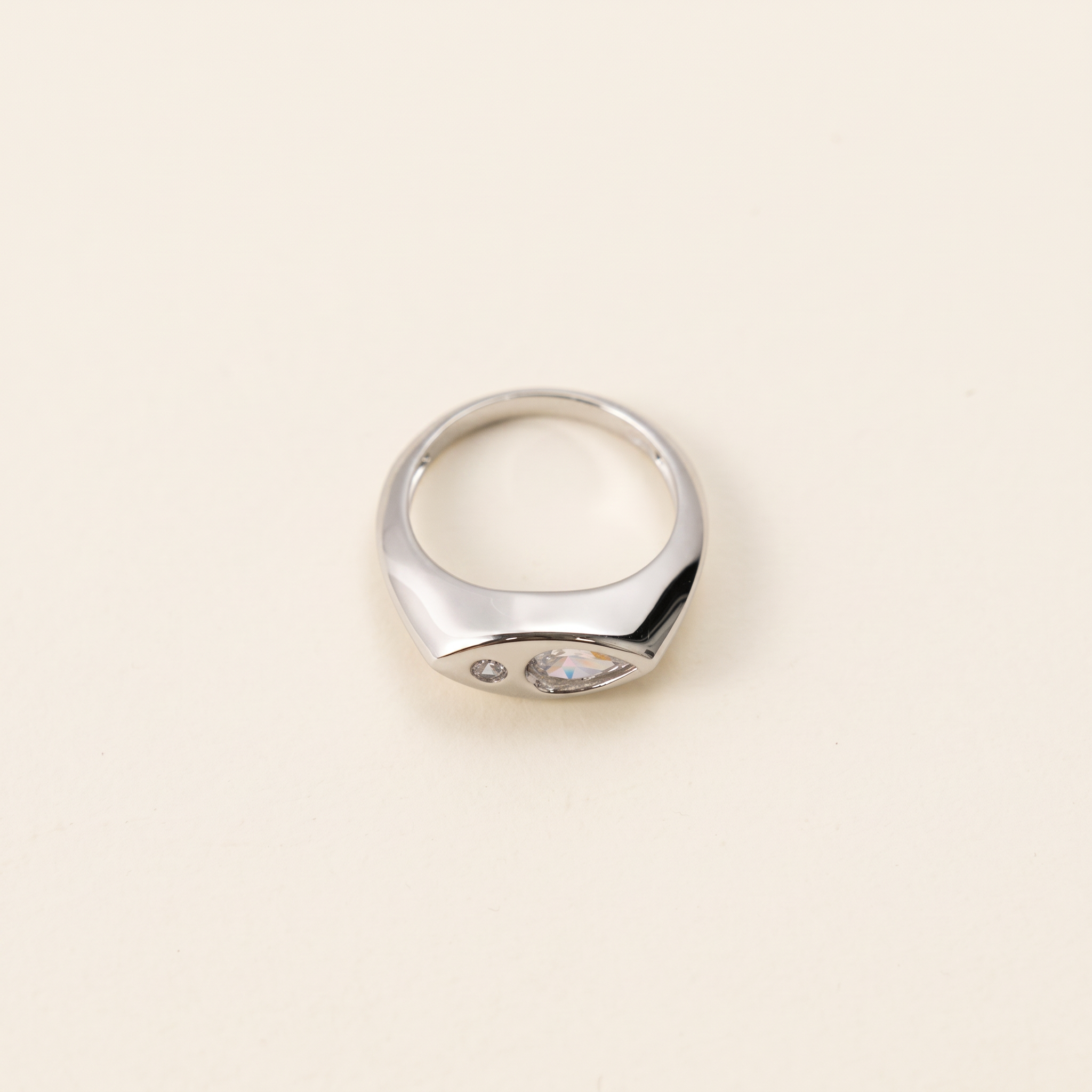 MICHELLE SILVER RING