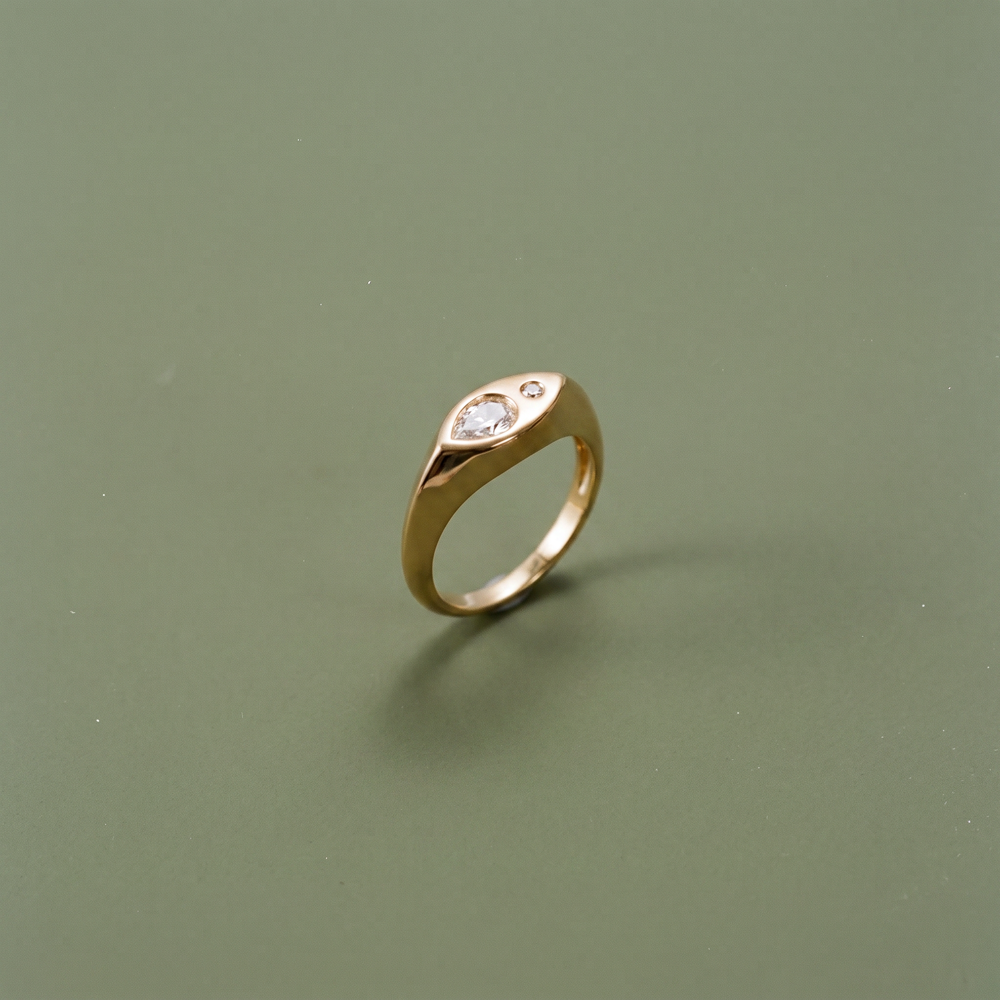 MICHELLE GOLD RING