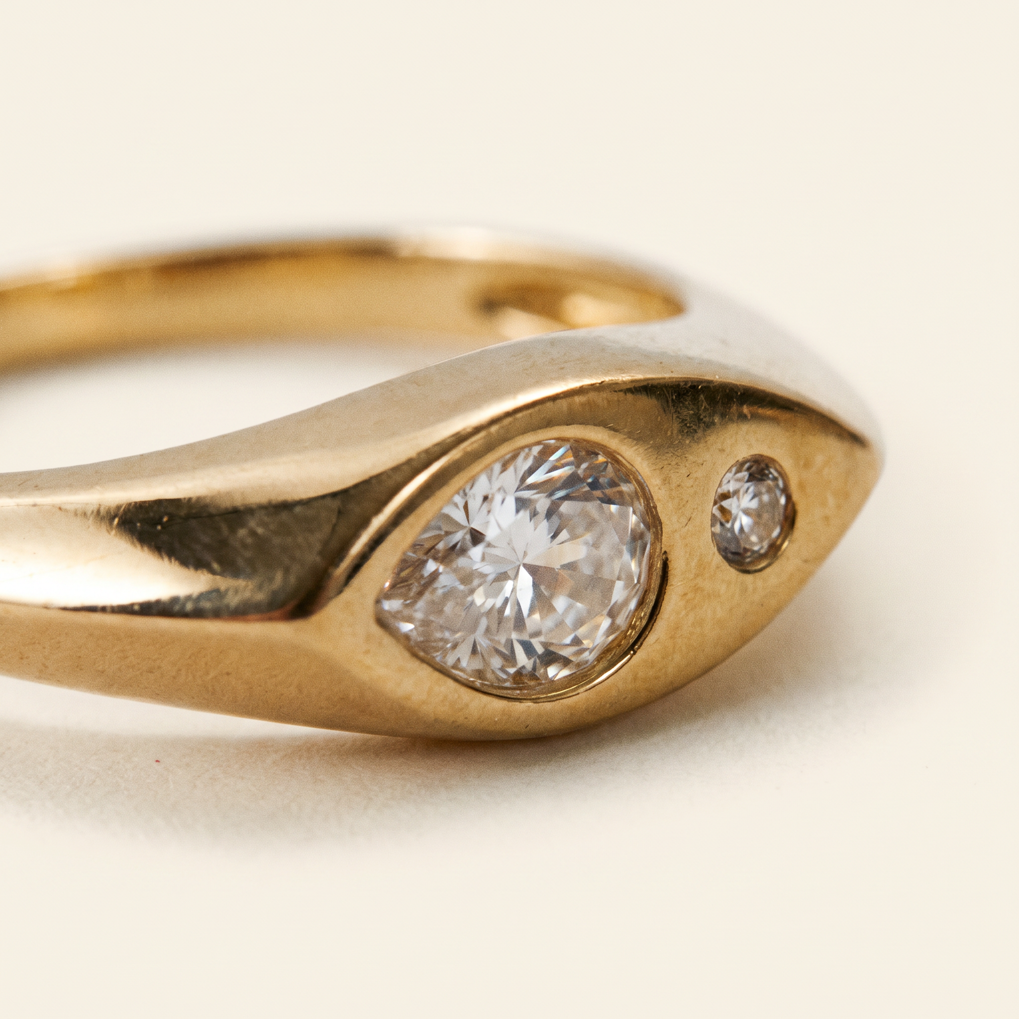 MICHELLE GOLD RING