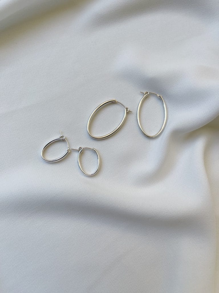 EVE SILVER EARRINGS