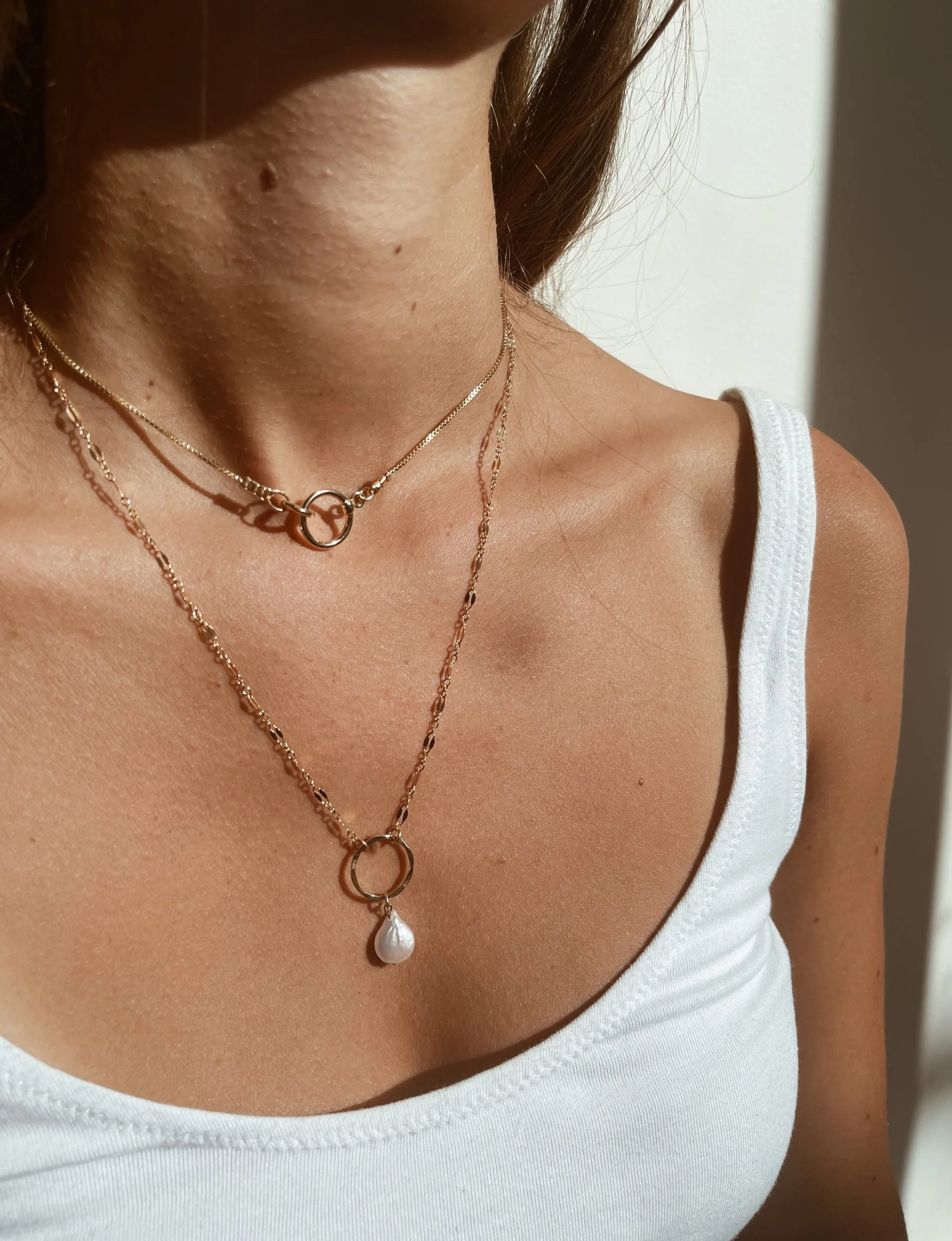 LYN GOLD NECKLACE