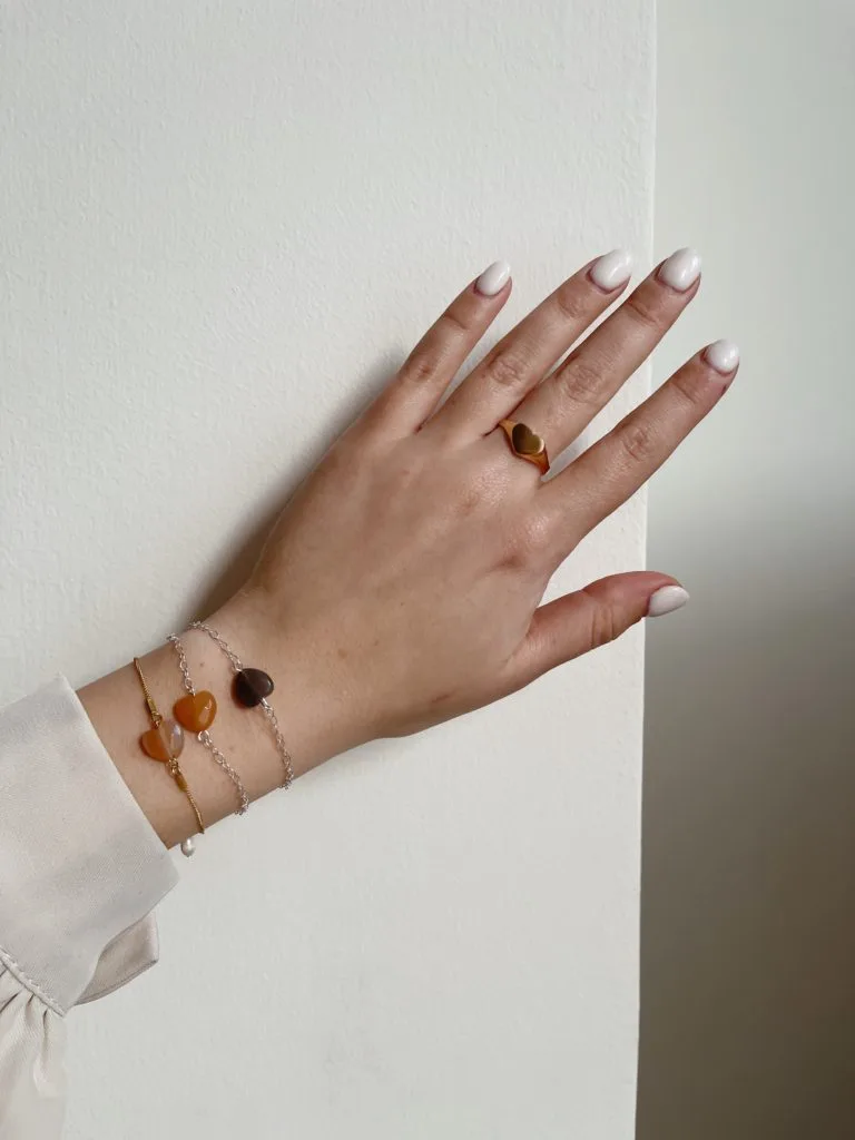 HEART GOLD RING