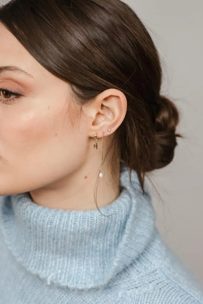 BROOK GOLD EARRINGS