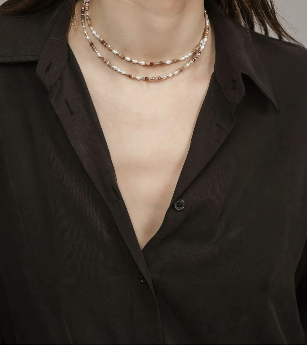 LAURI SILVER NECKLACE