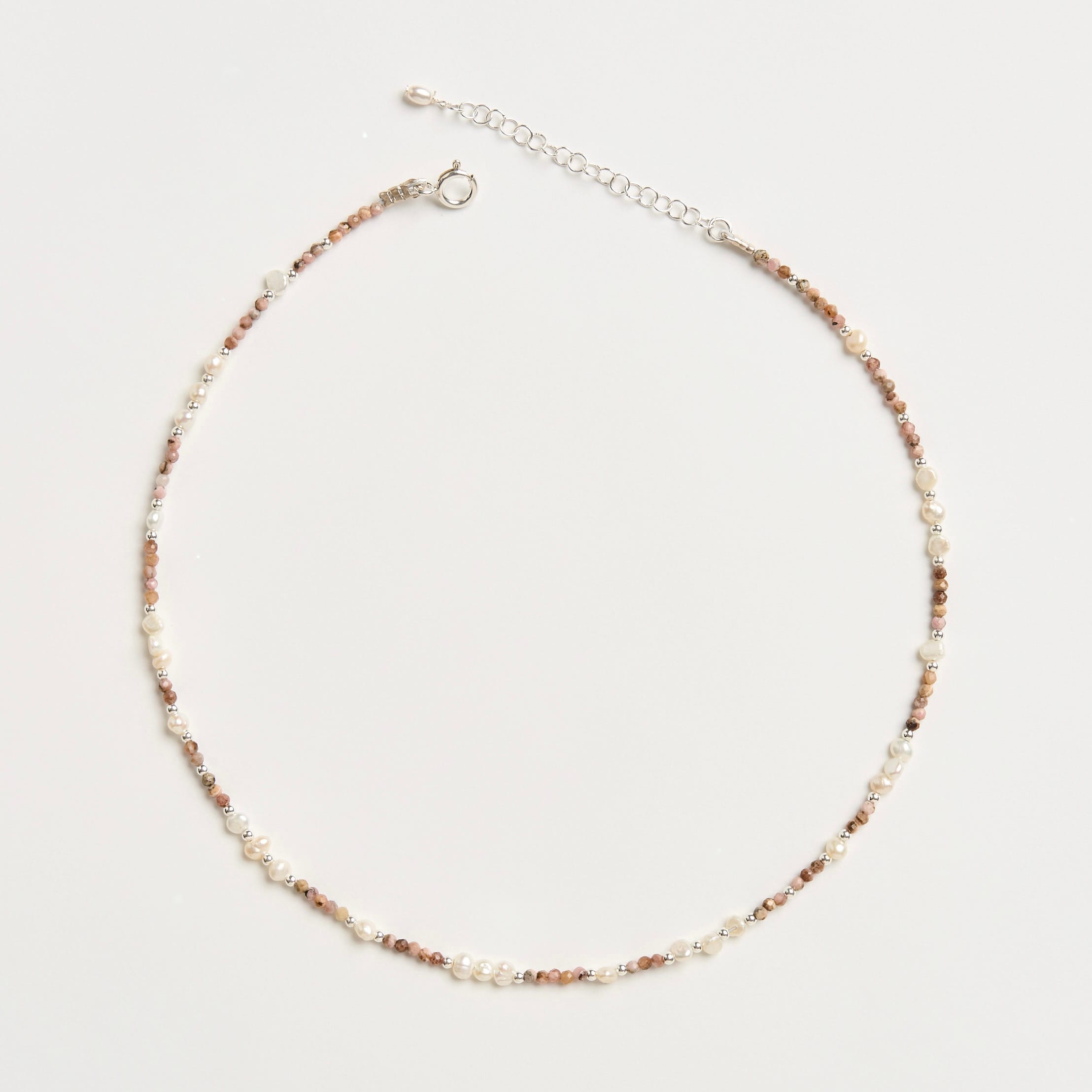 LAURI SILVER NECKLACE