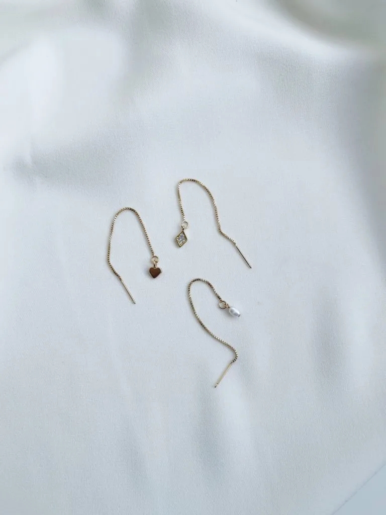 BROOK GOLD EARRINGS