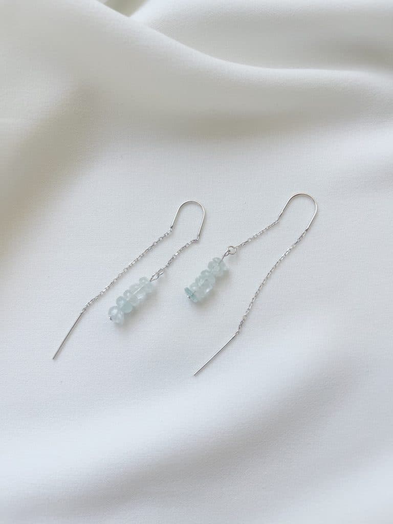 AQUAMARINE EARRINGS