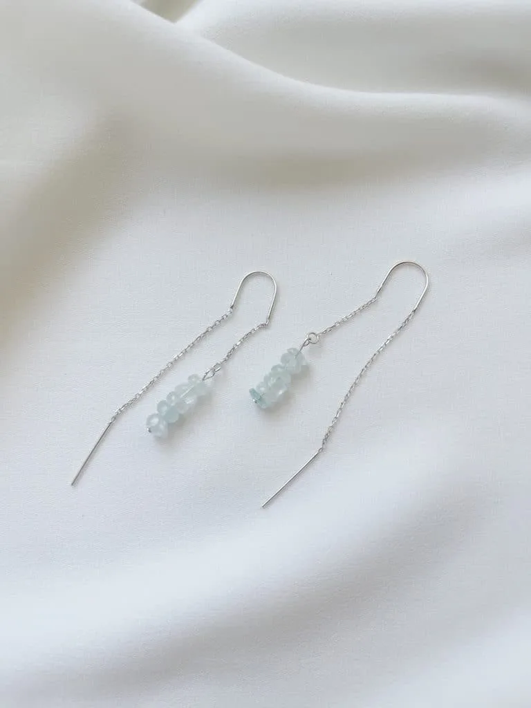 AQUAMARINE EARRINGS