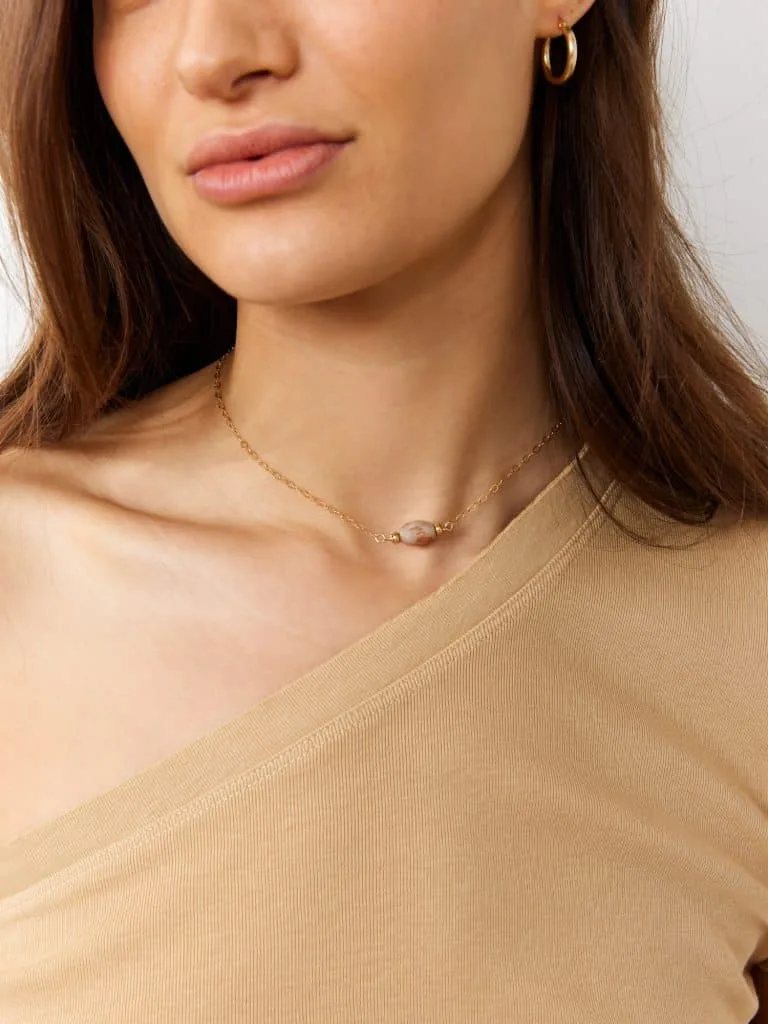 SUNSTONE NECKLACE