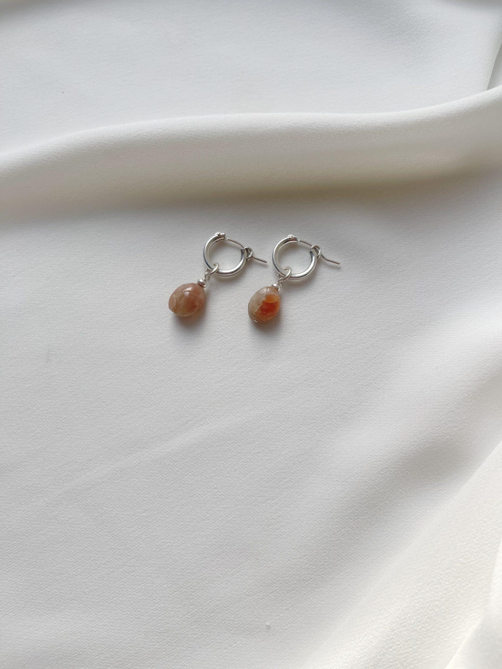 SUNSTONE EARRINGS
