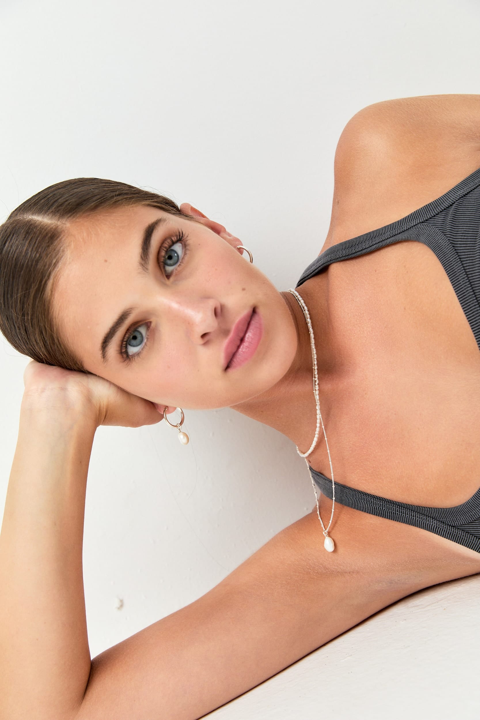 YULI SILVER M EARRINGS