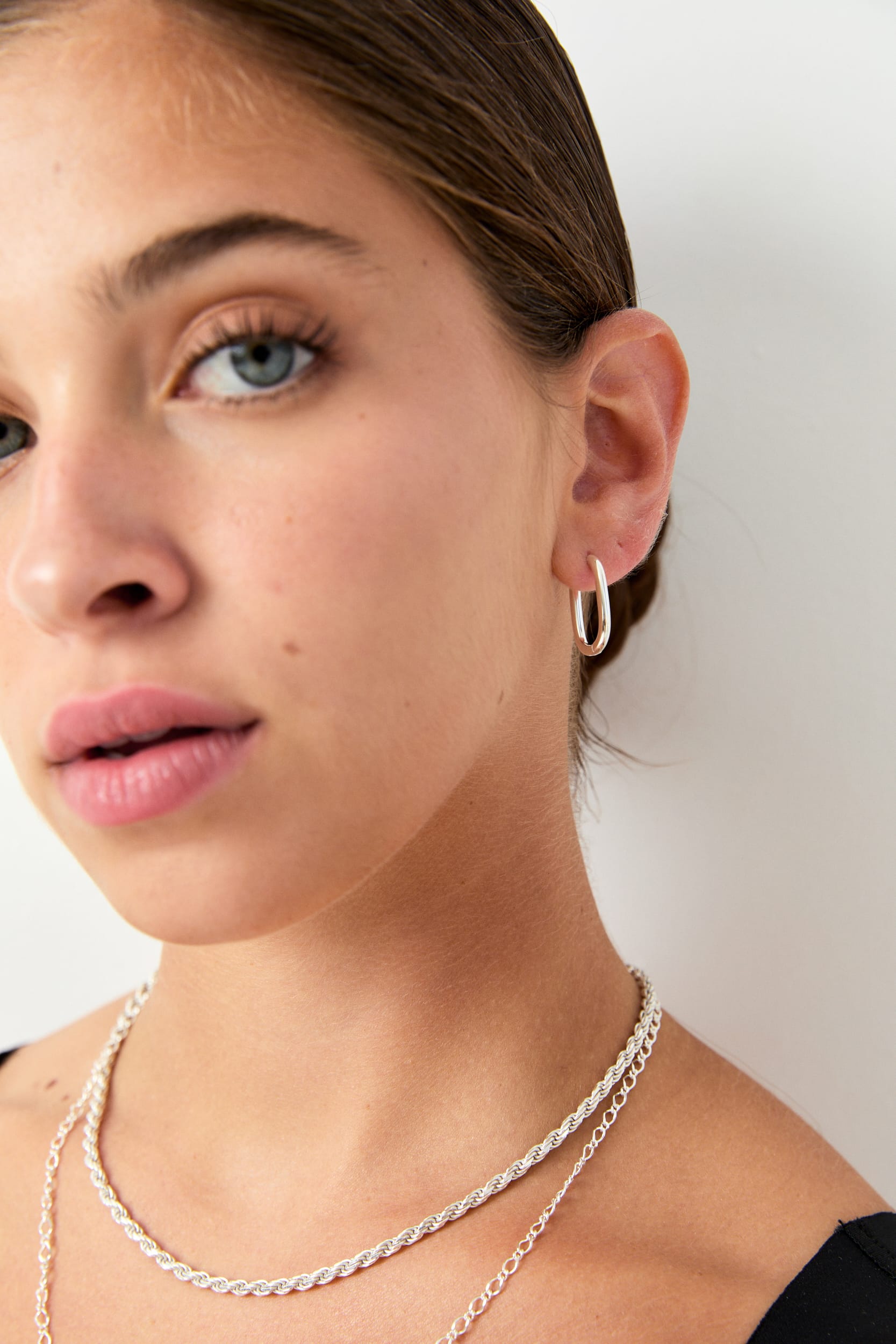 HAILEY SILVER EARRINGS