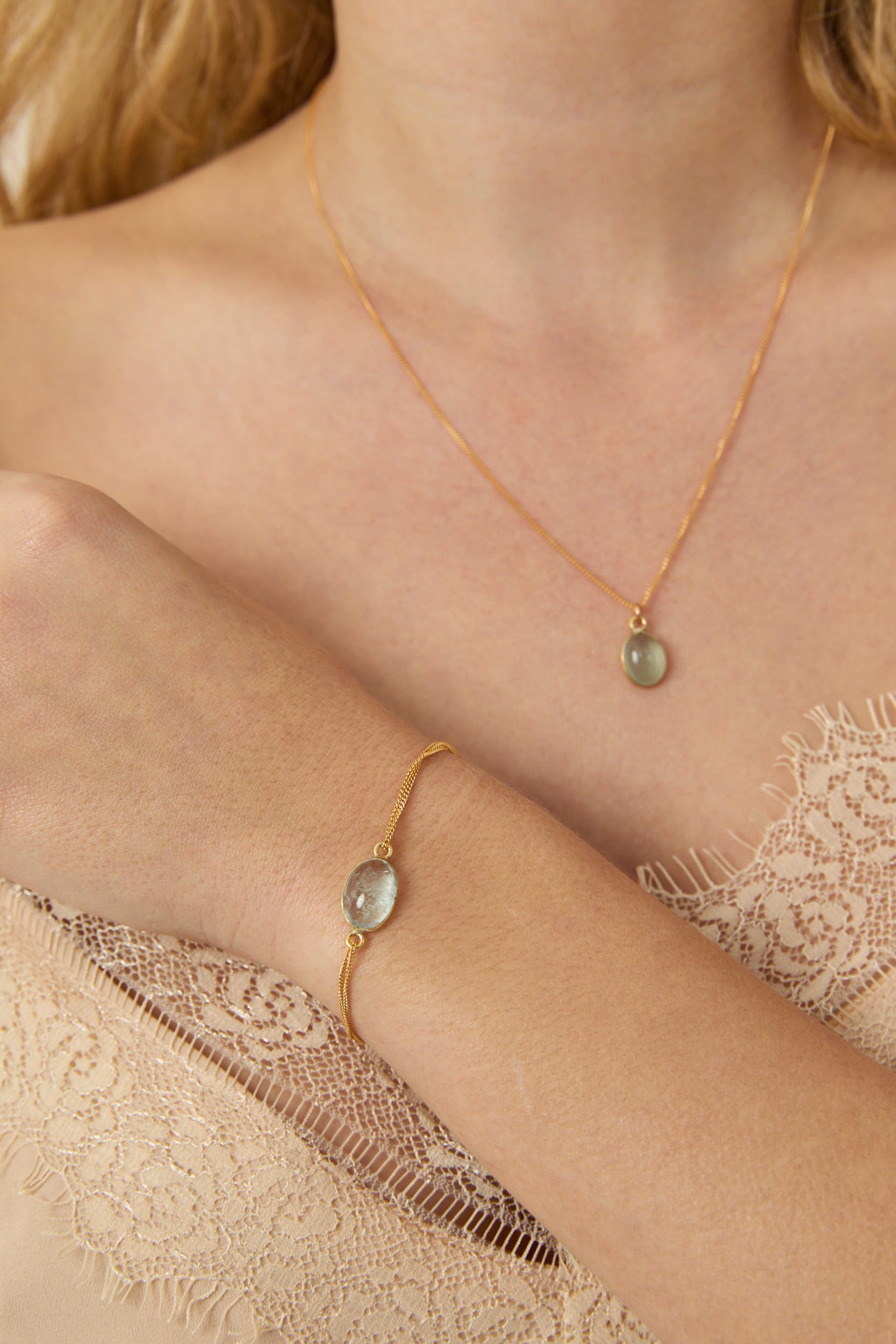 AQUA GOLD BRACELET