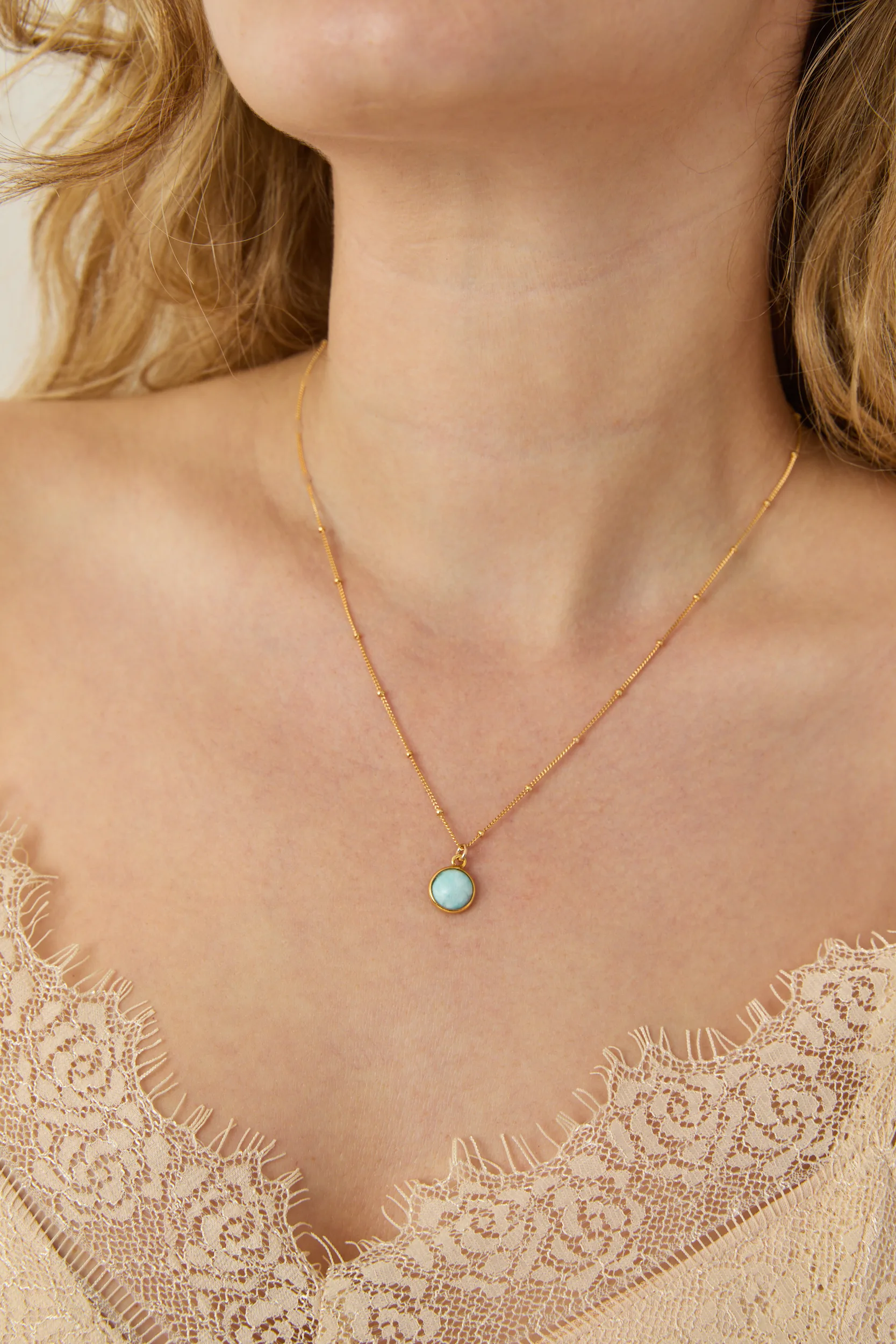LARIMER GOLD NECKLACE