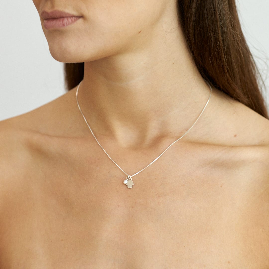 MAAYAN SILVER NECKLACE