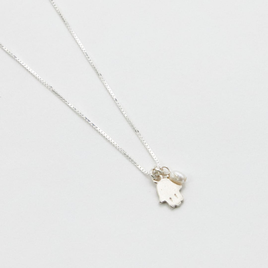 MAAYAN SILVER NECKLACE