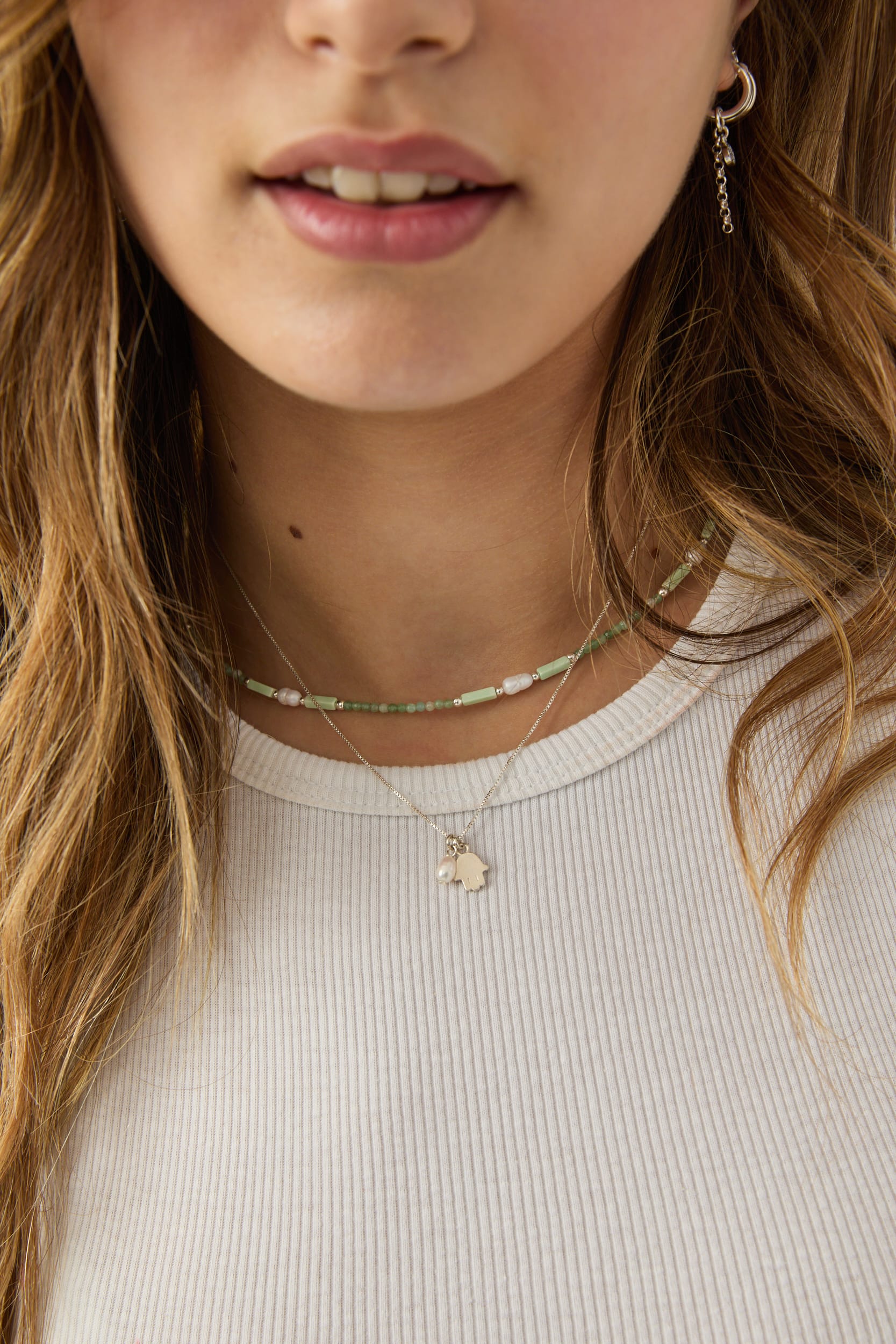 MAAYAN SILVER NECKLACE