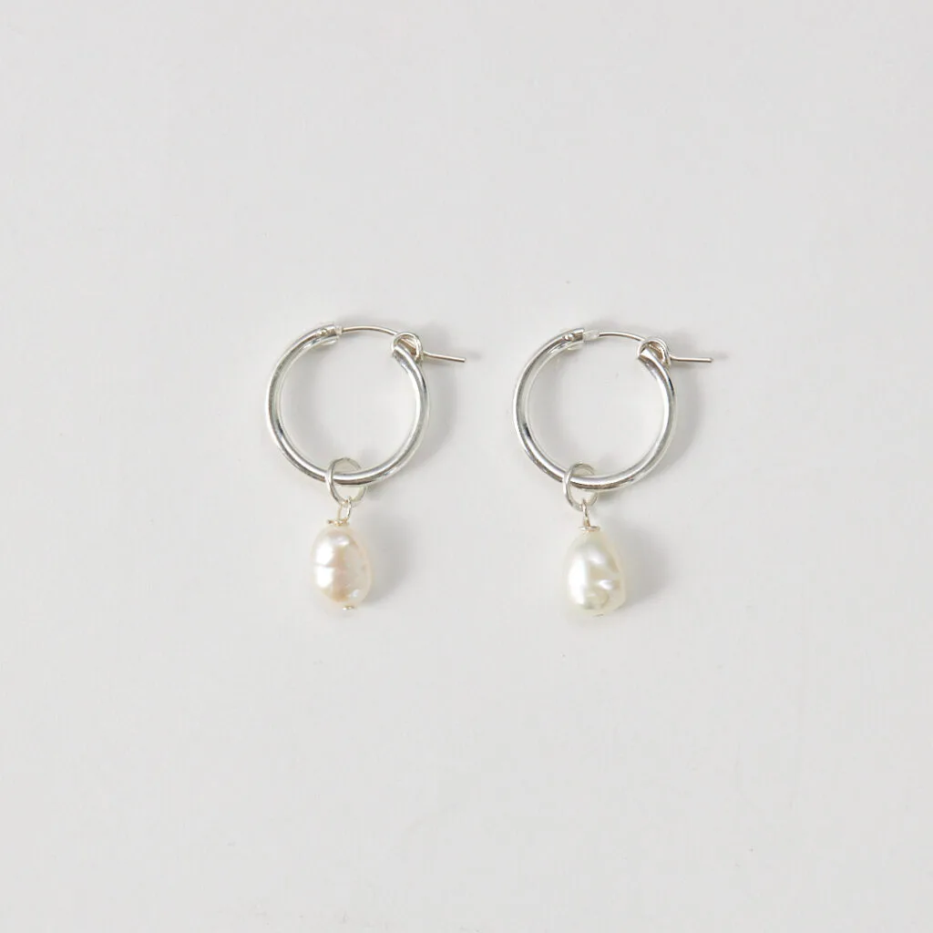 YULI SILVER M EARRINGS