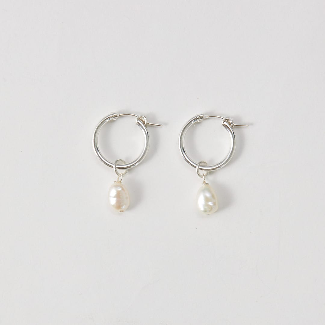 YULI SILVER M EARRINGS