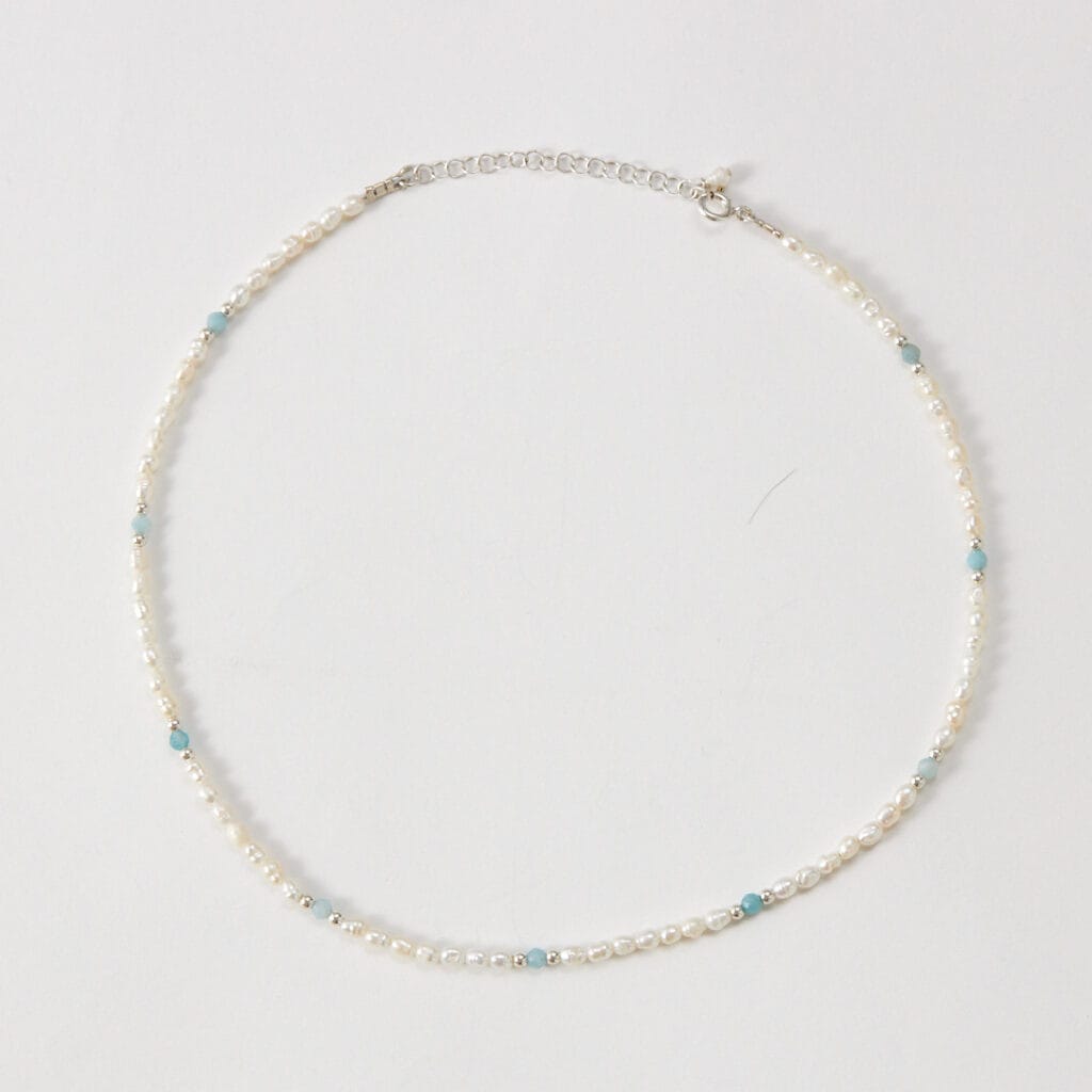 AMY SILVER NECKLACE